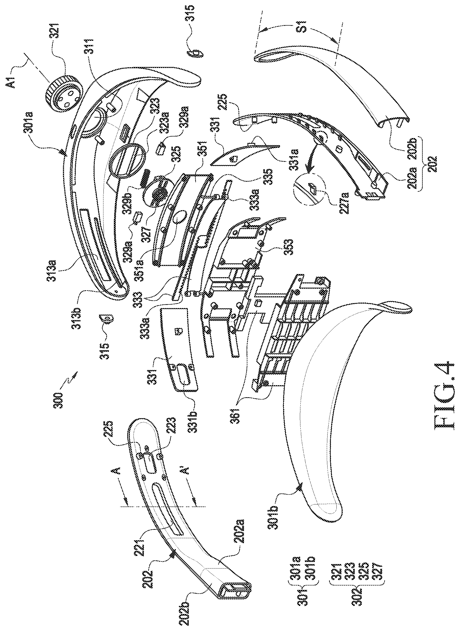 Patent US12306668 Figure 4 – Wearable electronic device including adjusting part