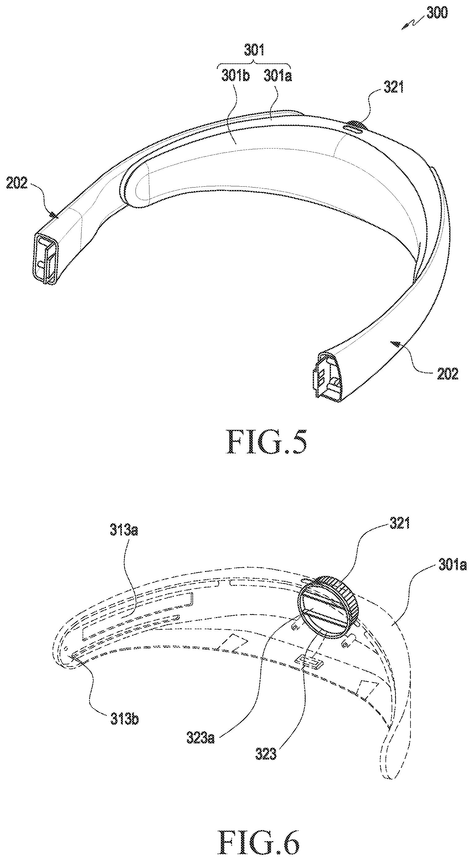 Patent US12306668 Figure 5 – Wearable electronic device including adjusting part