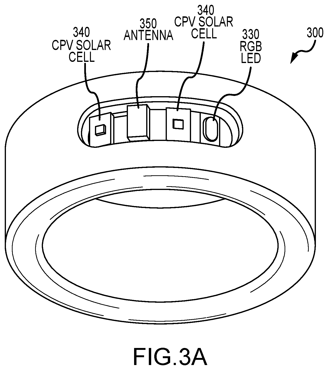 Patent US12306669 Figure 5 – Wearable computing device