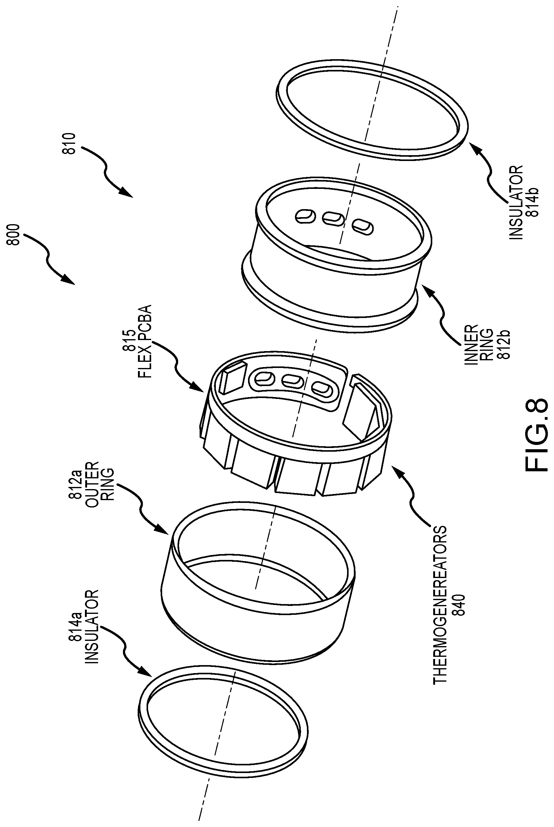 Patent US12306669 Figure 12 – Wearable computing device