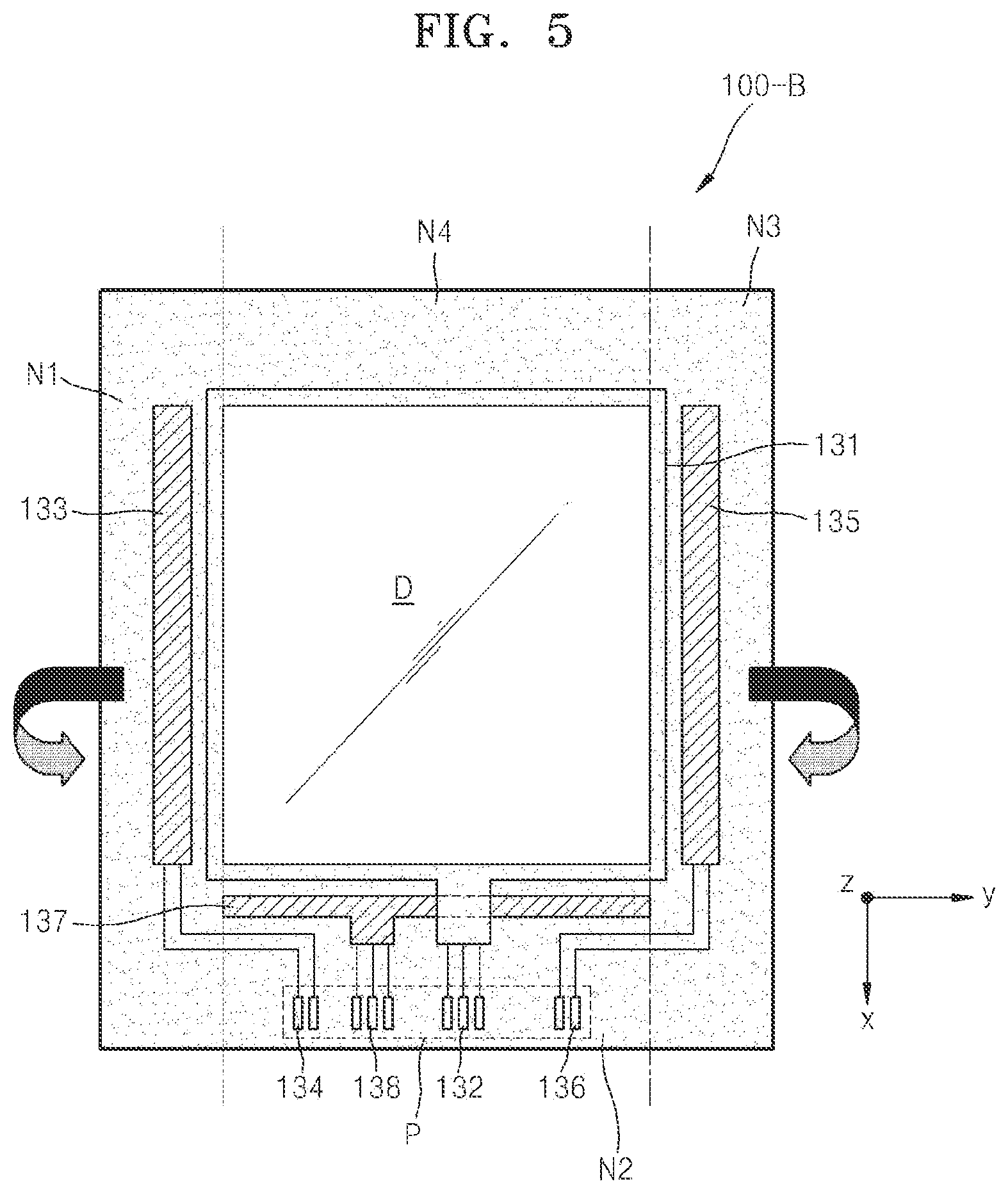 Patent US12306670 Figure 3 – Flexible display panel having four non-display regions outside a display region and display apparatus including the flexible display panel