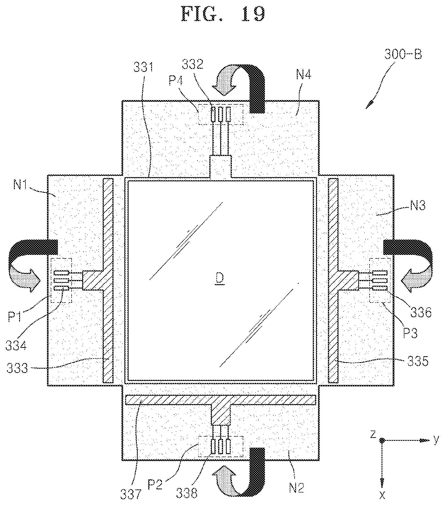 Patent US12306670 Figure 11 – Flexible display panel having four non-display regions outside a display region and display apparatus including the flexible display panel