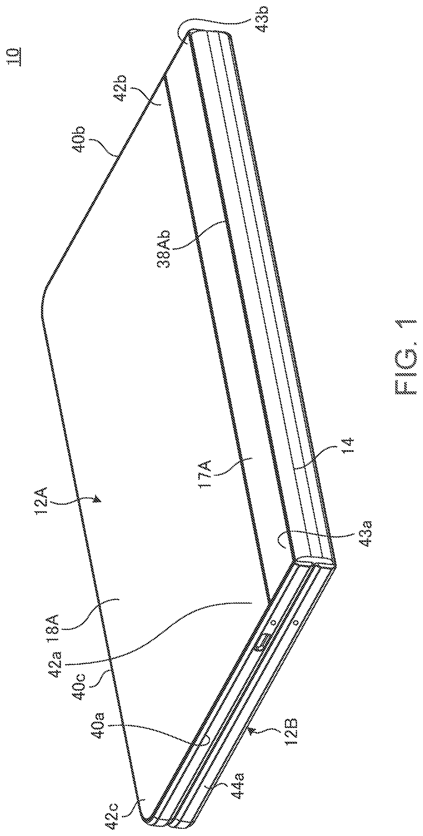 Patent US12306673 — Electronic apparatus, removal screw, and cover removing method — Figure 1