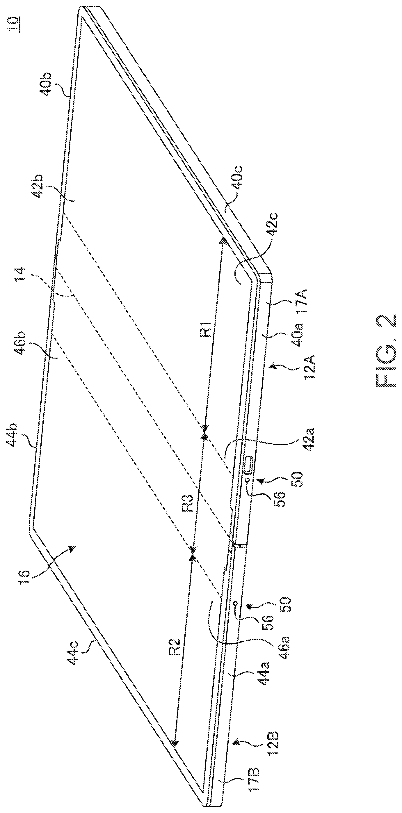 Patent US12306673 Figure 2 – Electronic apparatus, removal screw, and cover removing method