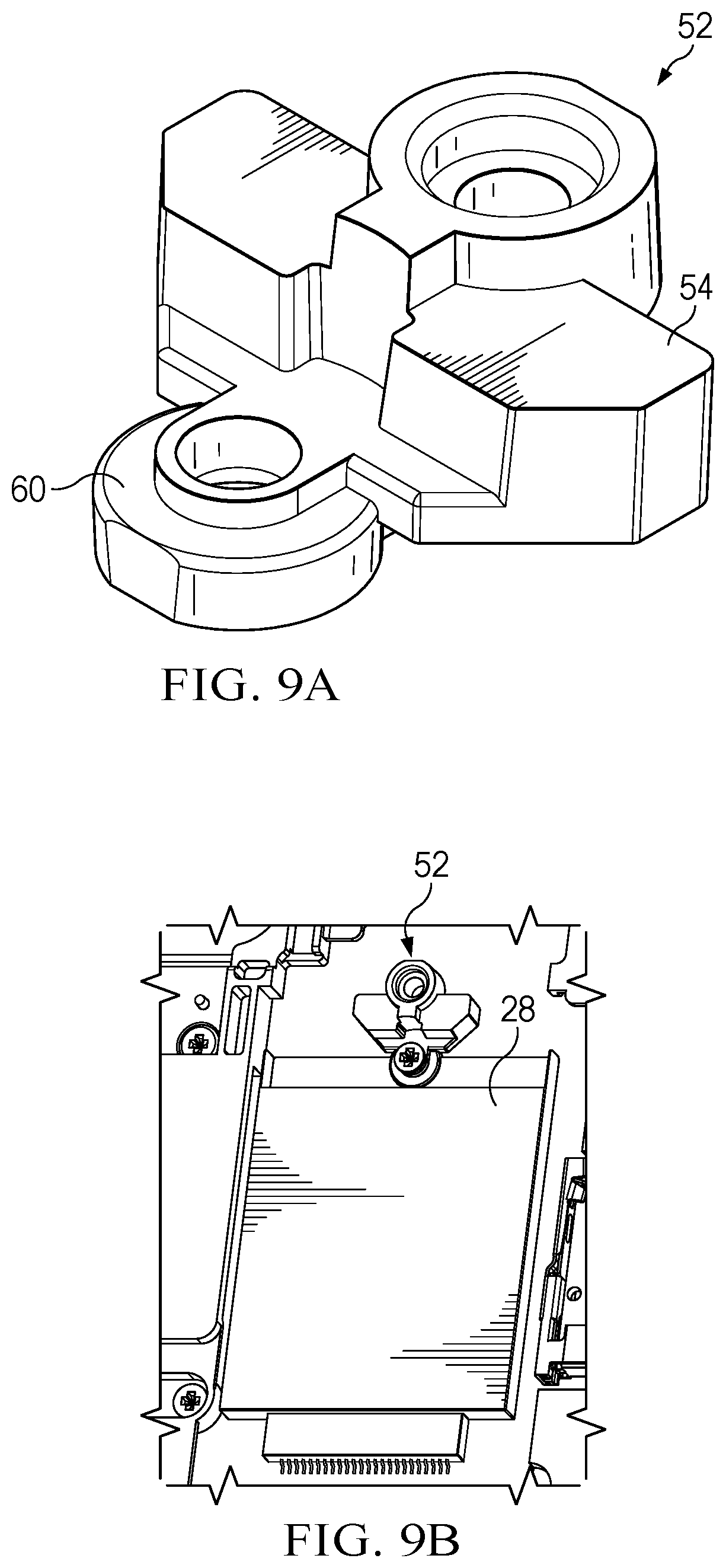 Patent US12306674 Figure 10 – Information handling system internal component part storage