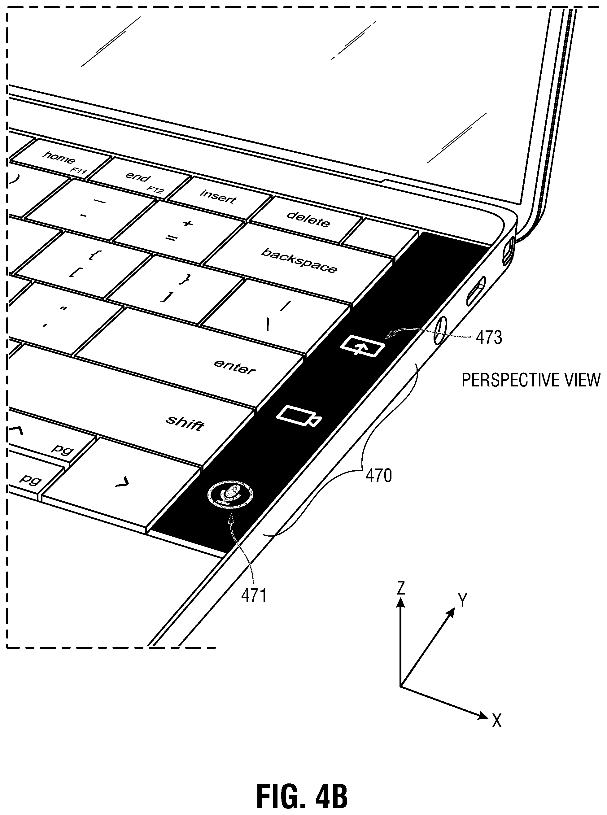 Patent US12306675 Figure 8 – System and method of manufacture for replaceable icon and speaker module with animated touch-actuated icons
