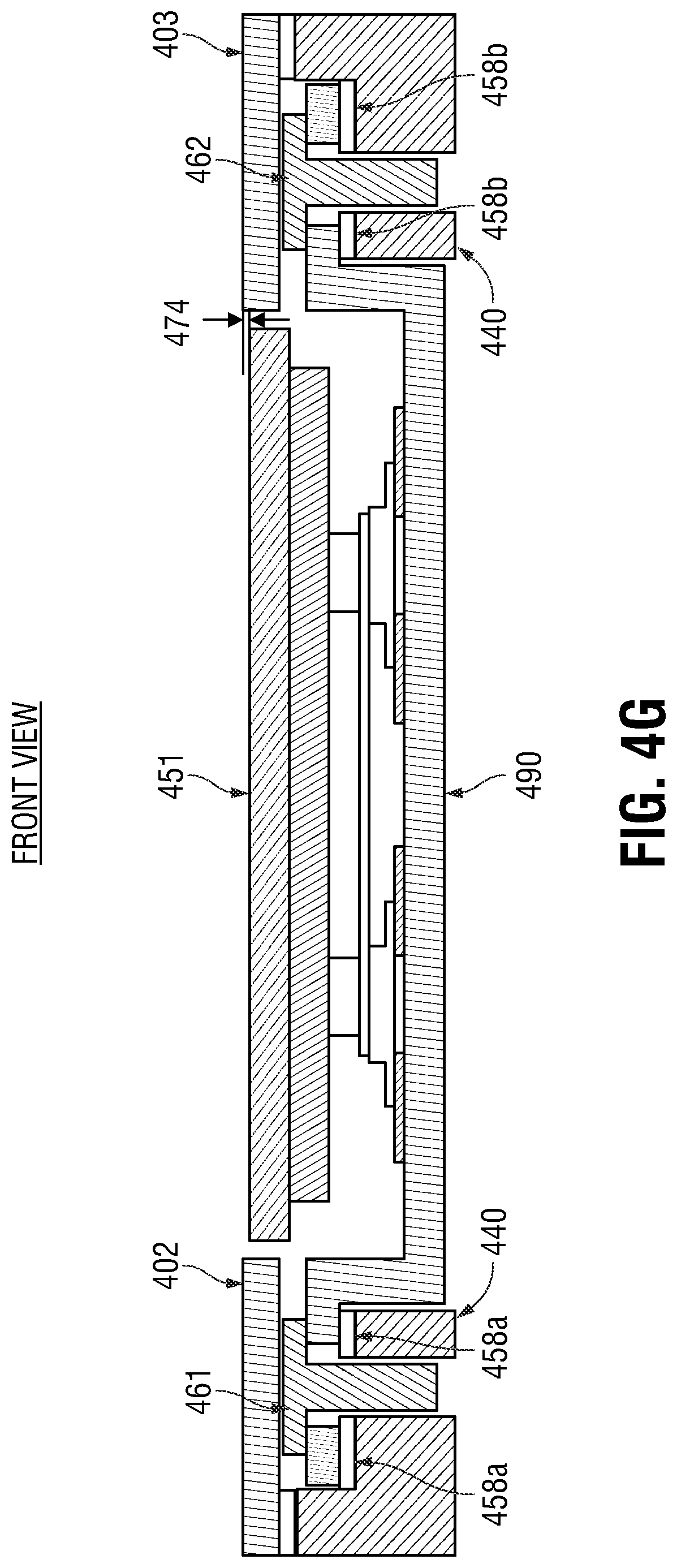 Patent US12306679 Figure 11 – System and method of manufacturing a haptic touchpad and palm rest assembly with light-diffusing composite substrate of woven glass fiber impregnated with polycarbonate
