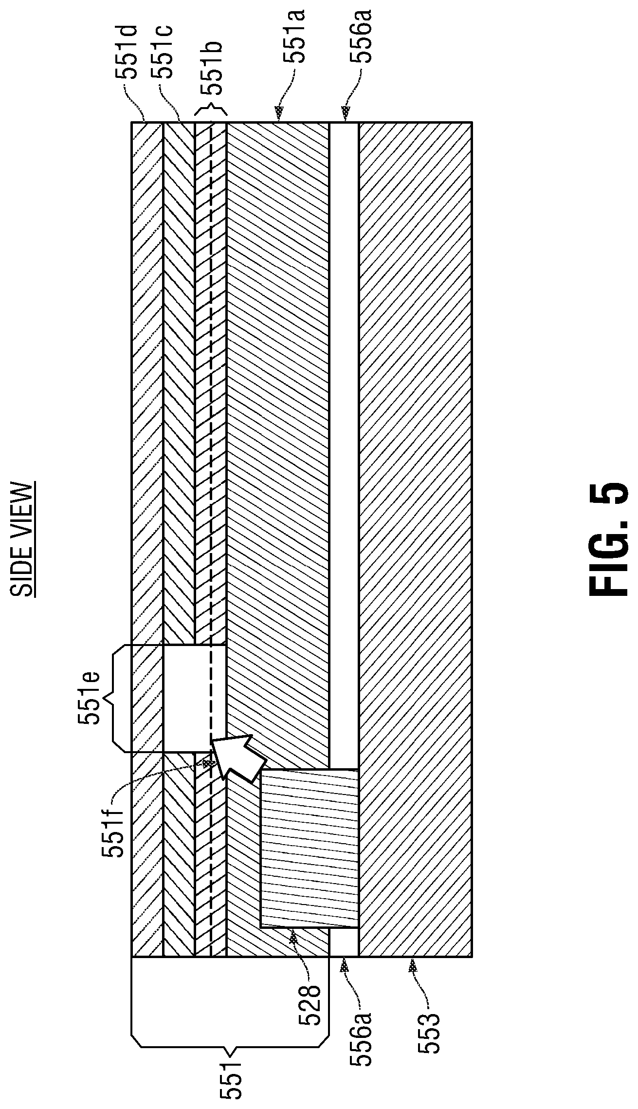 Patent US12306679 Figure 16 – System and method of manufacturing a haptic touchpad and palm rest assembly with light-diffusing composite substrate of woven glass fiber impregnated with polycarbonate