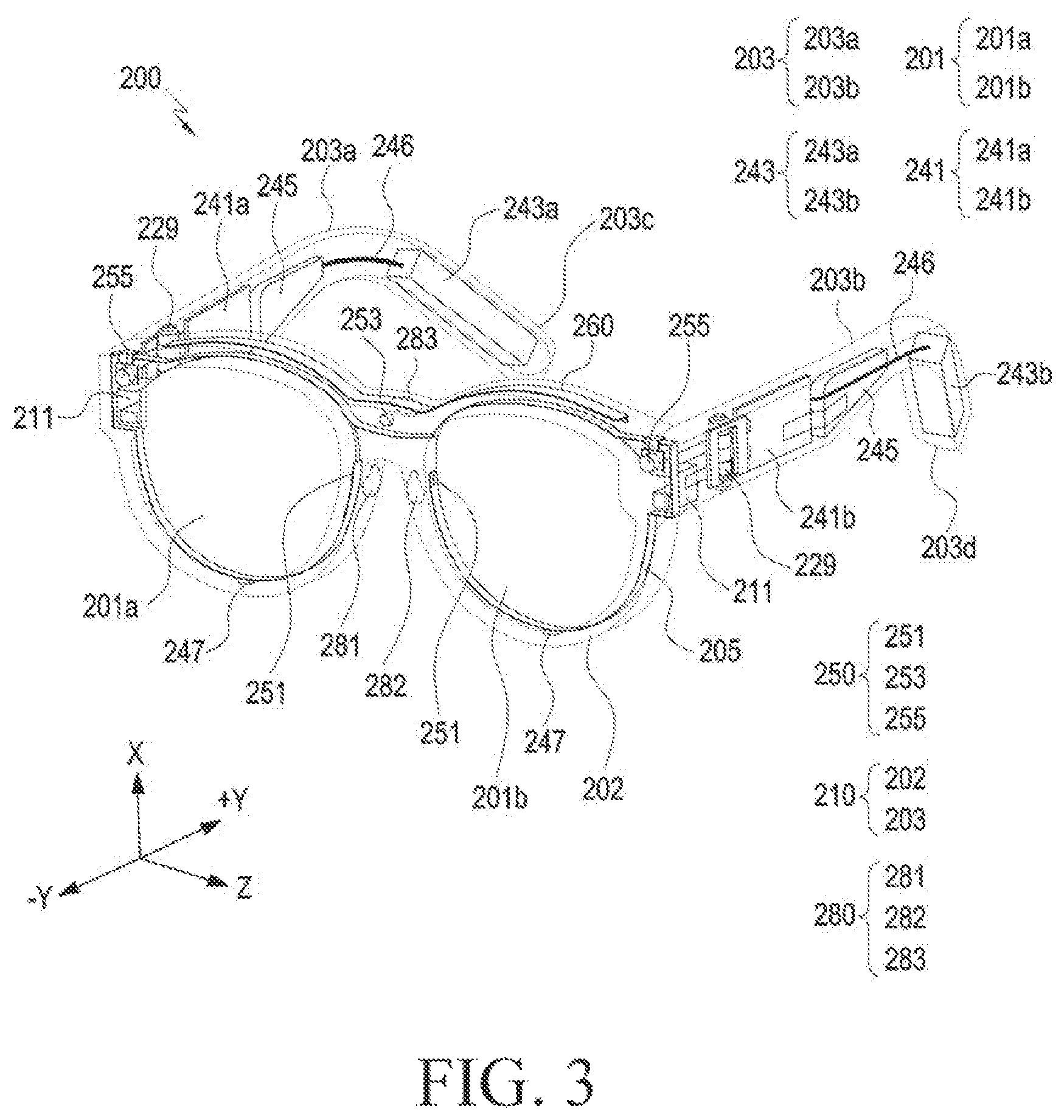 Patent US12306680 Figure 3 – Electronic device including connection member