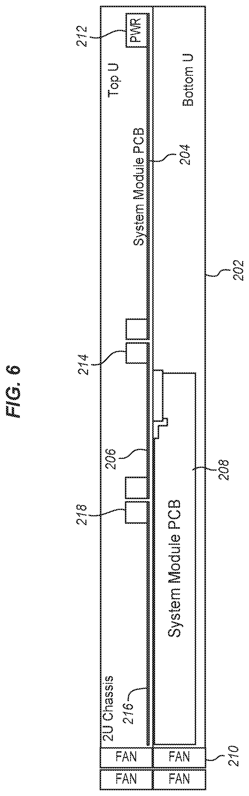 Patent US12306681 Figure 5 – Data storage system with parallel array of dense memory cards and high airflow