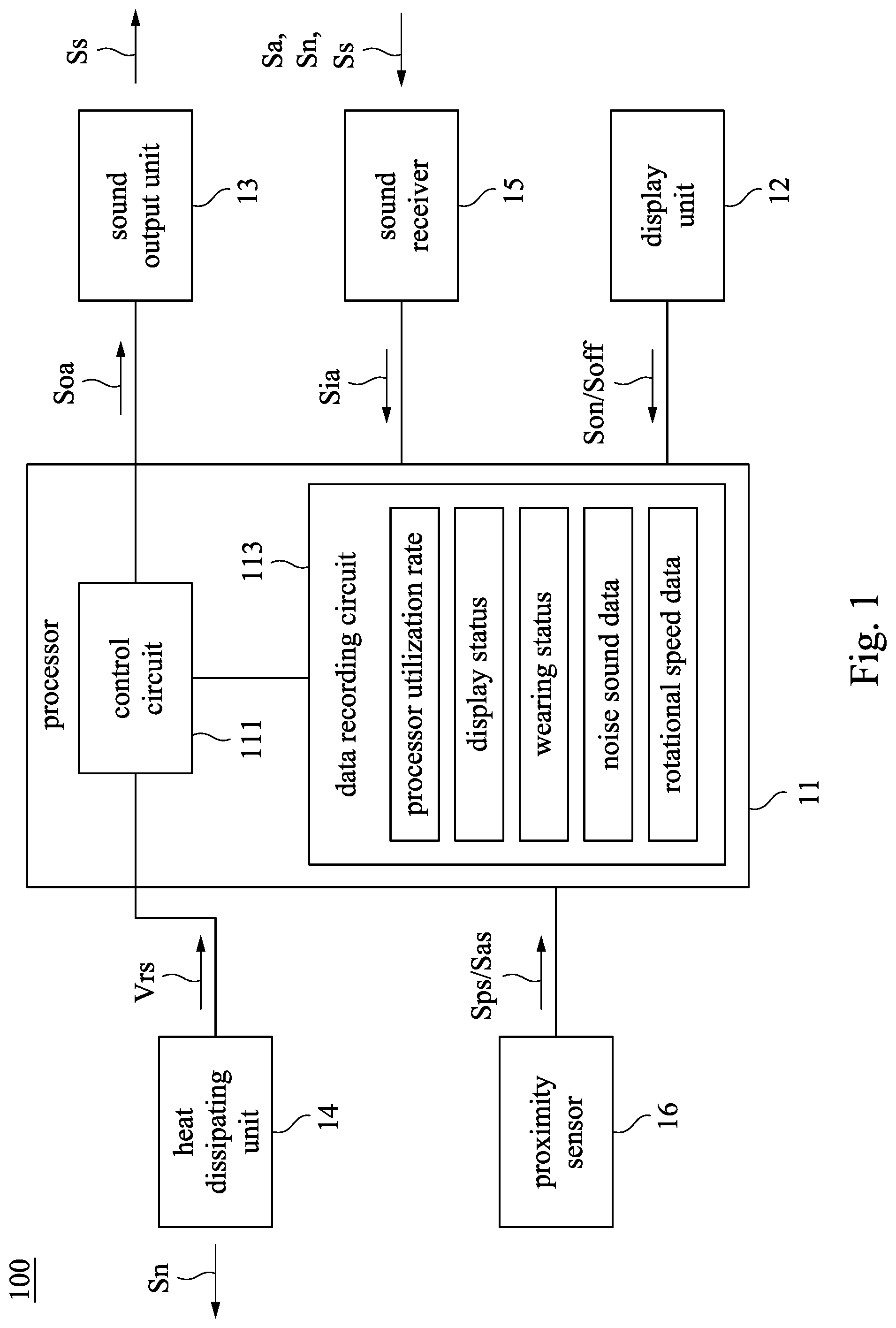 Patent US12306683 Figure 1 – Display device, control method and non-transitory computer readable storage medium