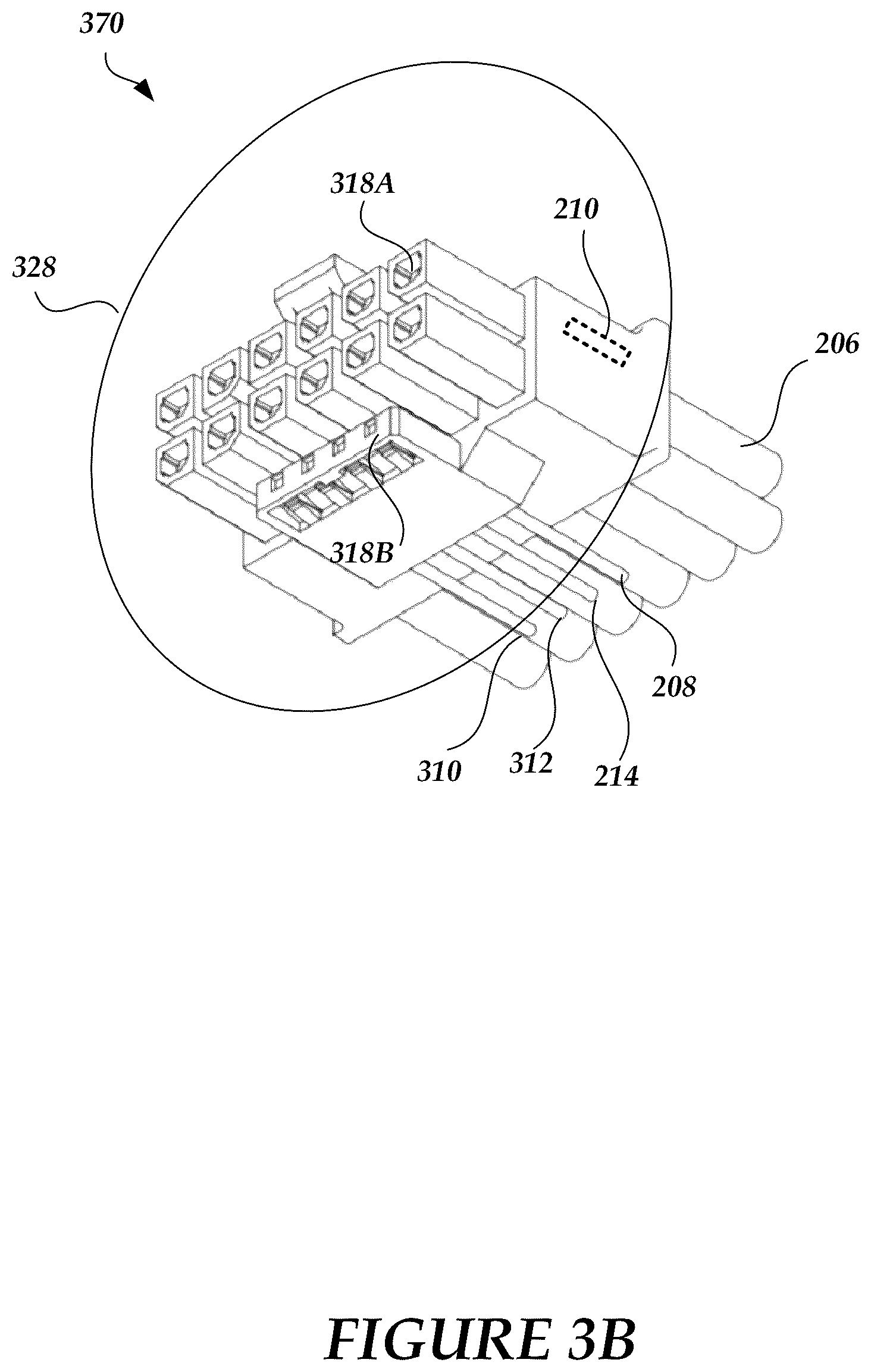 Patent US12306686 Figure 4 – Thermal protection of computer peripheral cables