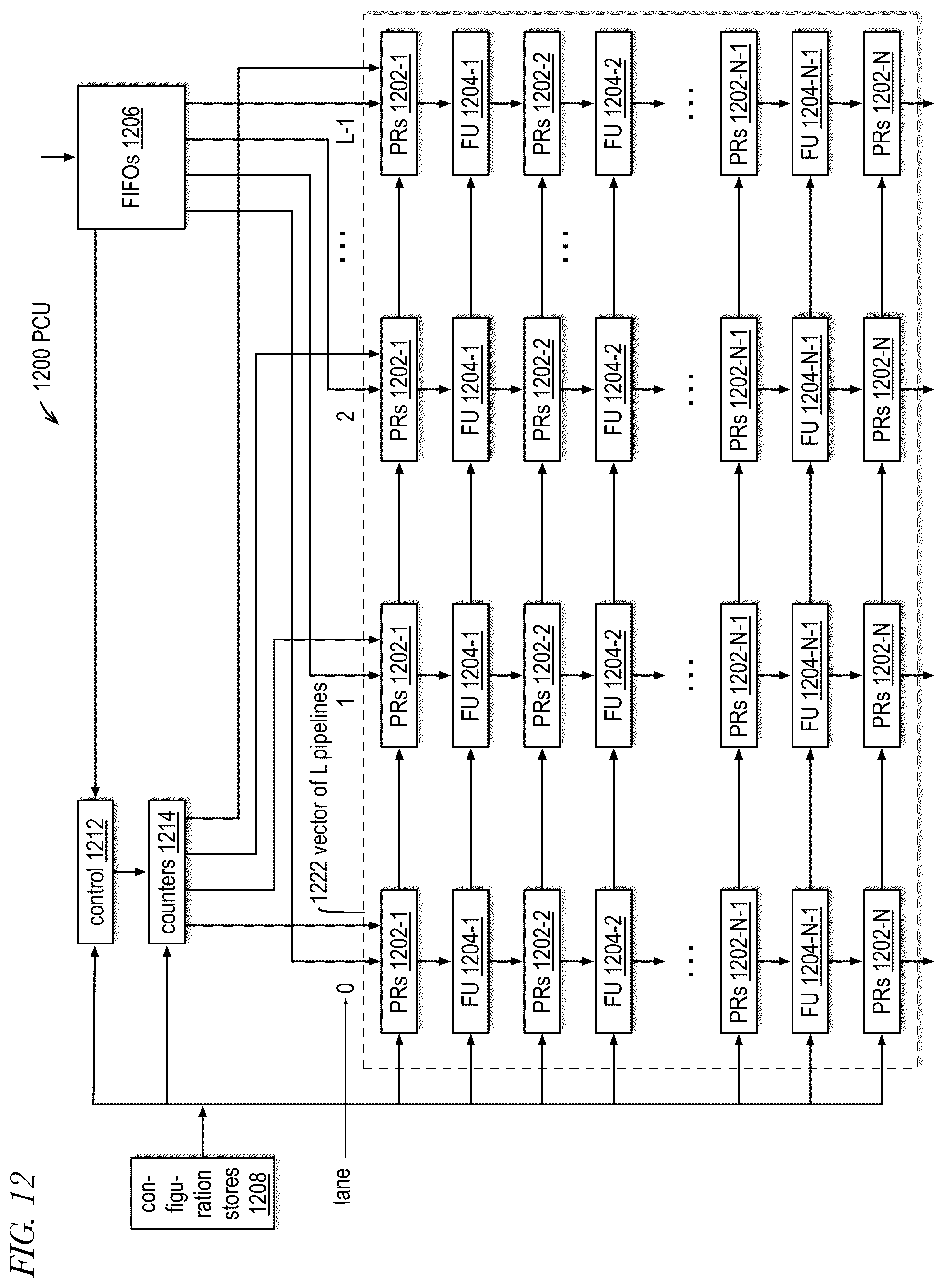Patent US12306689 Figure 13 – Compiler that generates configuration information for configuring an integrated circuit to mitigate inductive-induced voltage droop