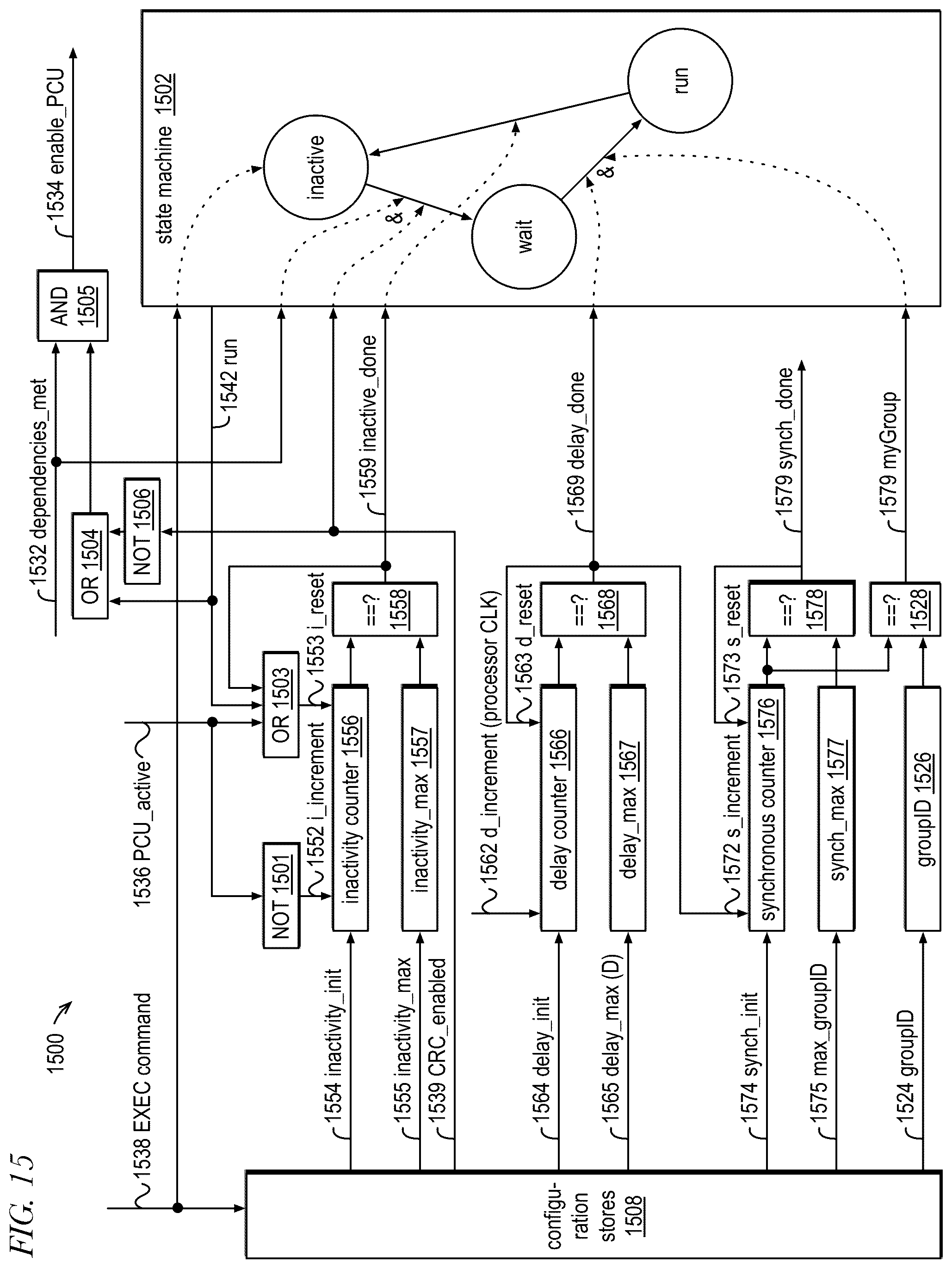 Patent US12306689 Figure 16 – Compiler that generates configuration information for configuring an integrated circuit to mitigate inductive-induced voltage droop