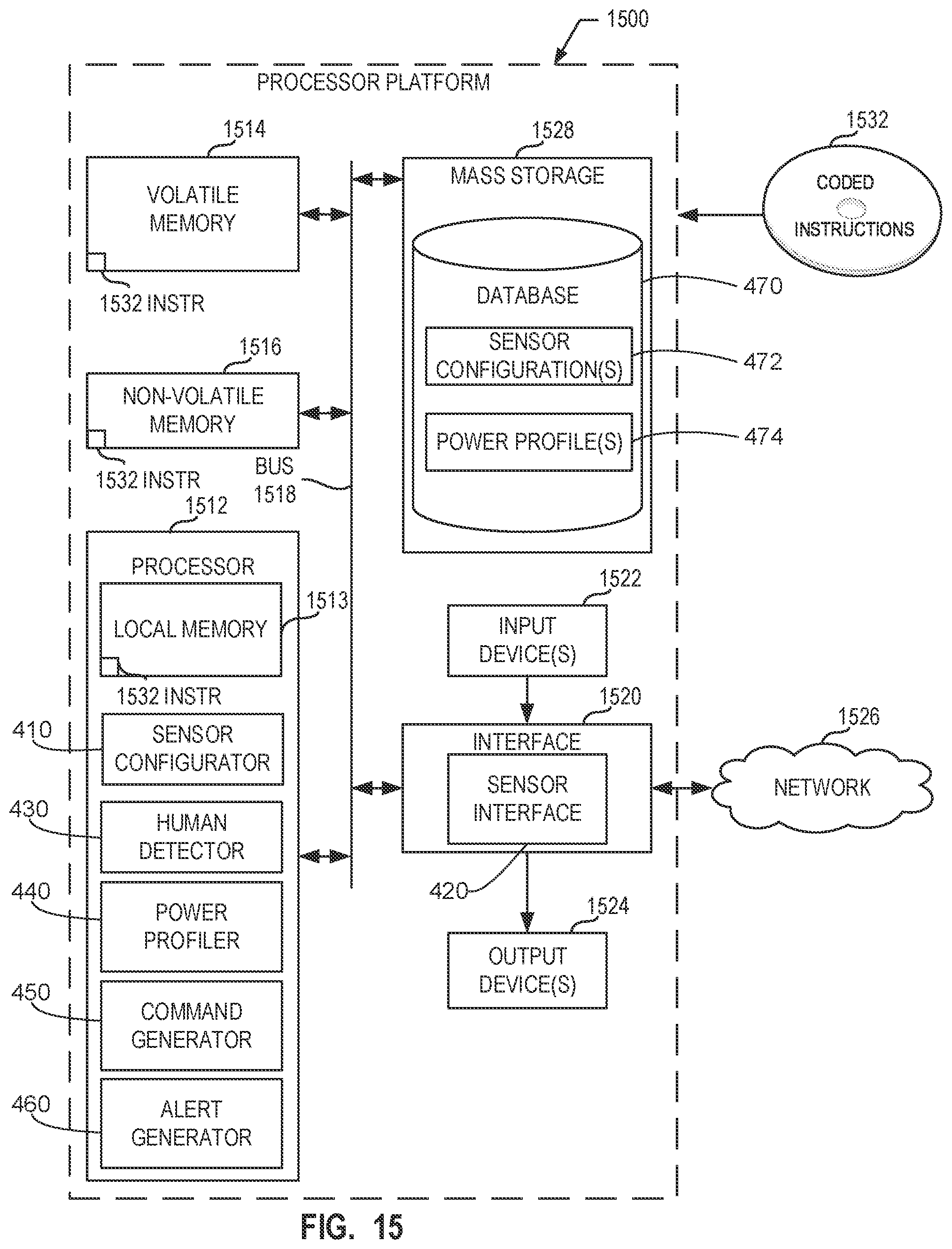 Patent US12306692 Figure 17 – Systems, methods, and apparatus for display panel human presence detection