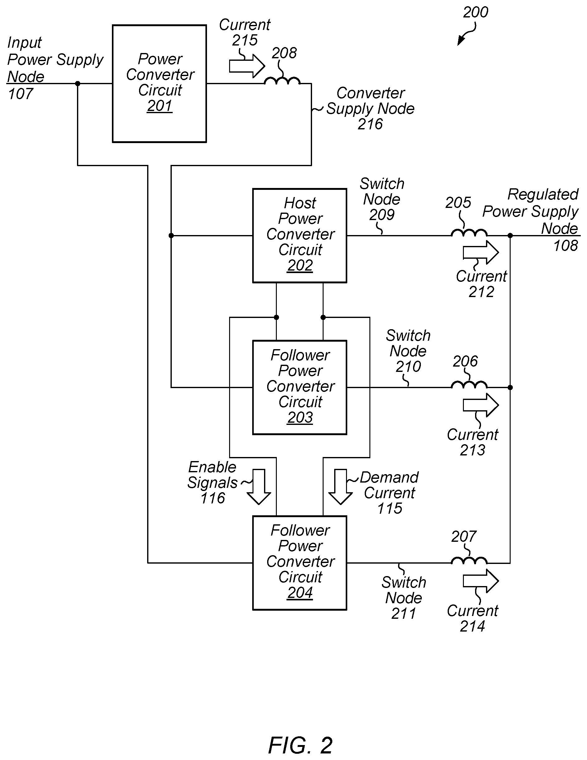 Patent US12306697 Figure 2 – Scalable power delivery system