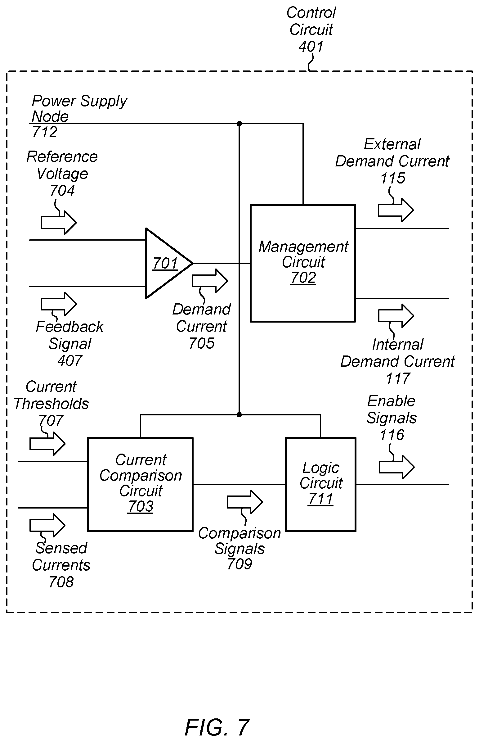 Patent US12306697 Figure 7 – Scalable power delivery system