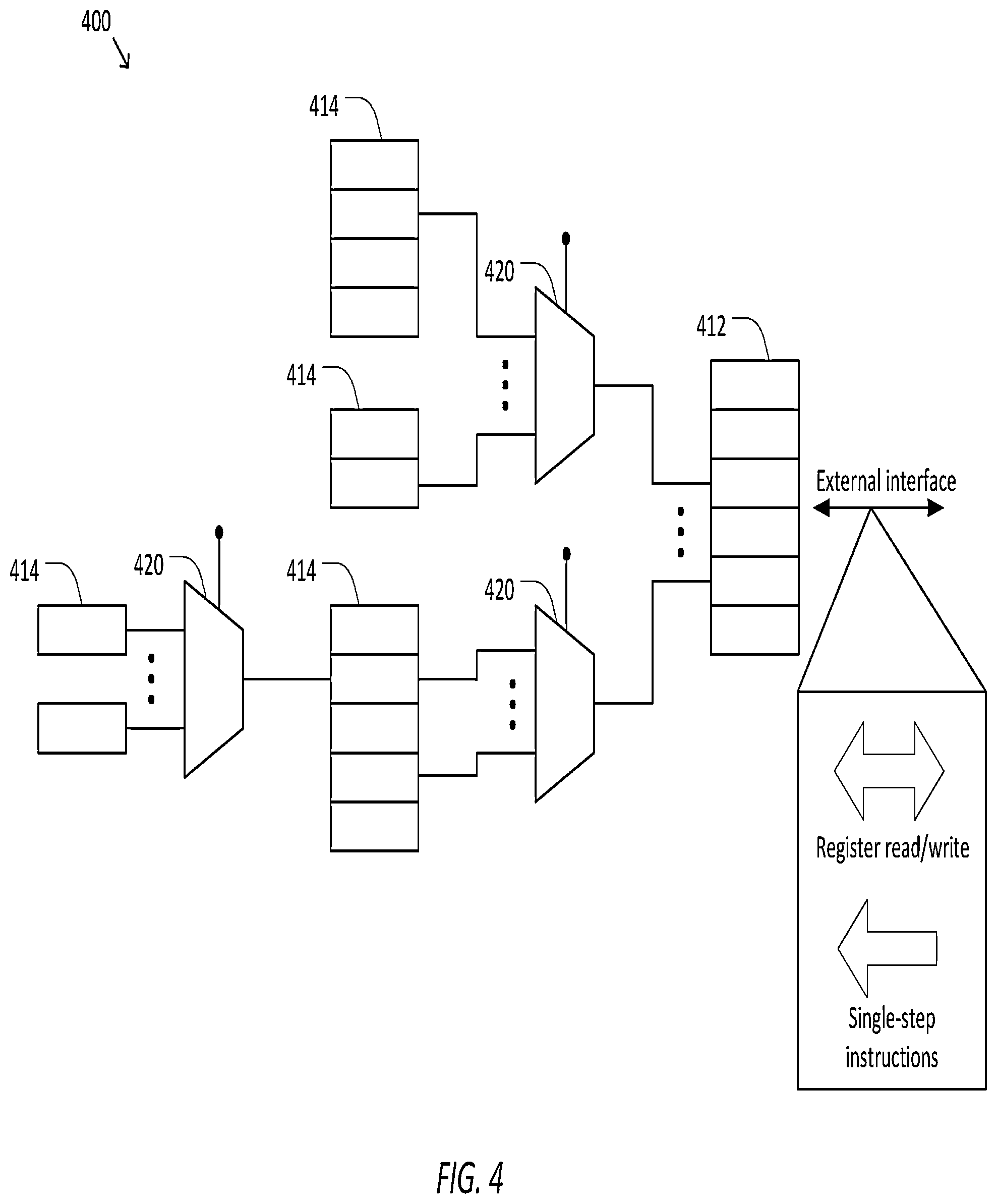 Patent US12306703 Figure 4 – System and method for handling errors in a vehicle neural network processor