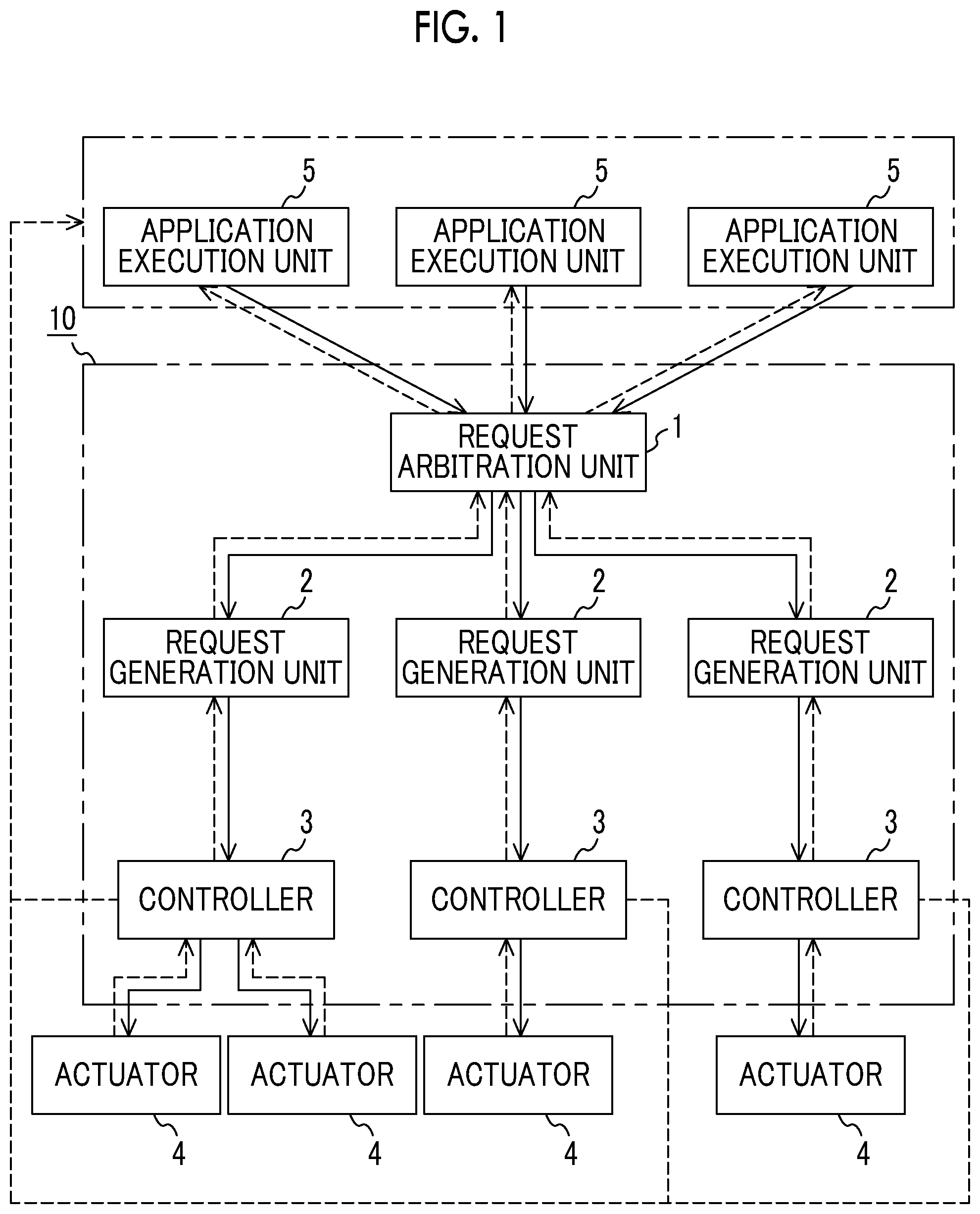Patent US12306704 — Vehicle control device and vehicle control method — Figure 1