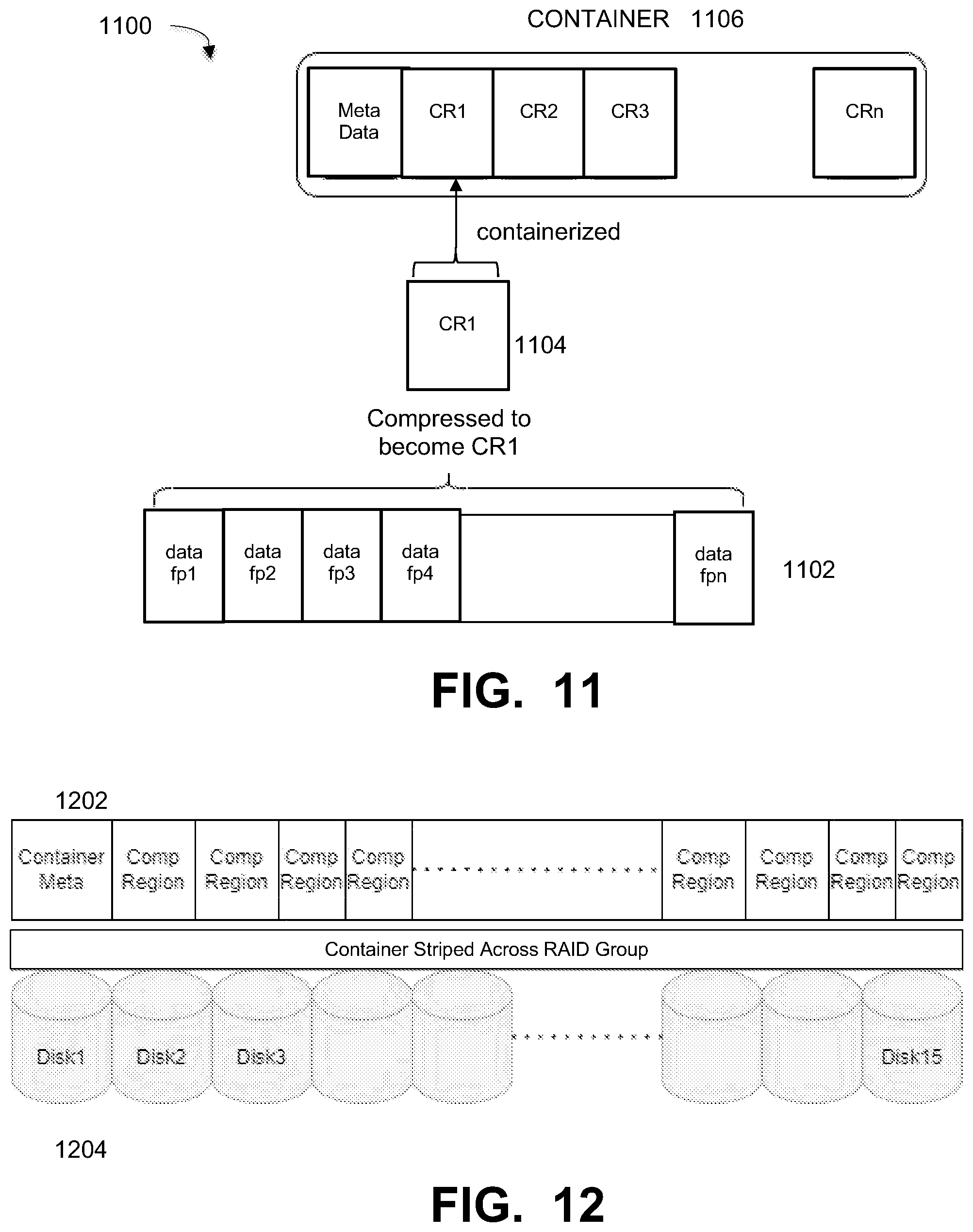 Patent US12306721 Figure 8 – Pre-filter check for compressibility using stored compression factors to improve reads in a deduplication file system