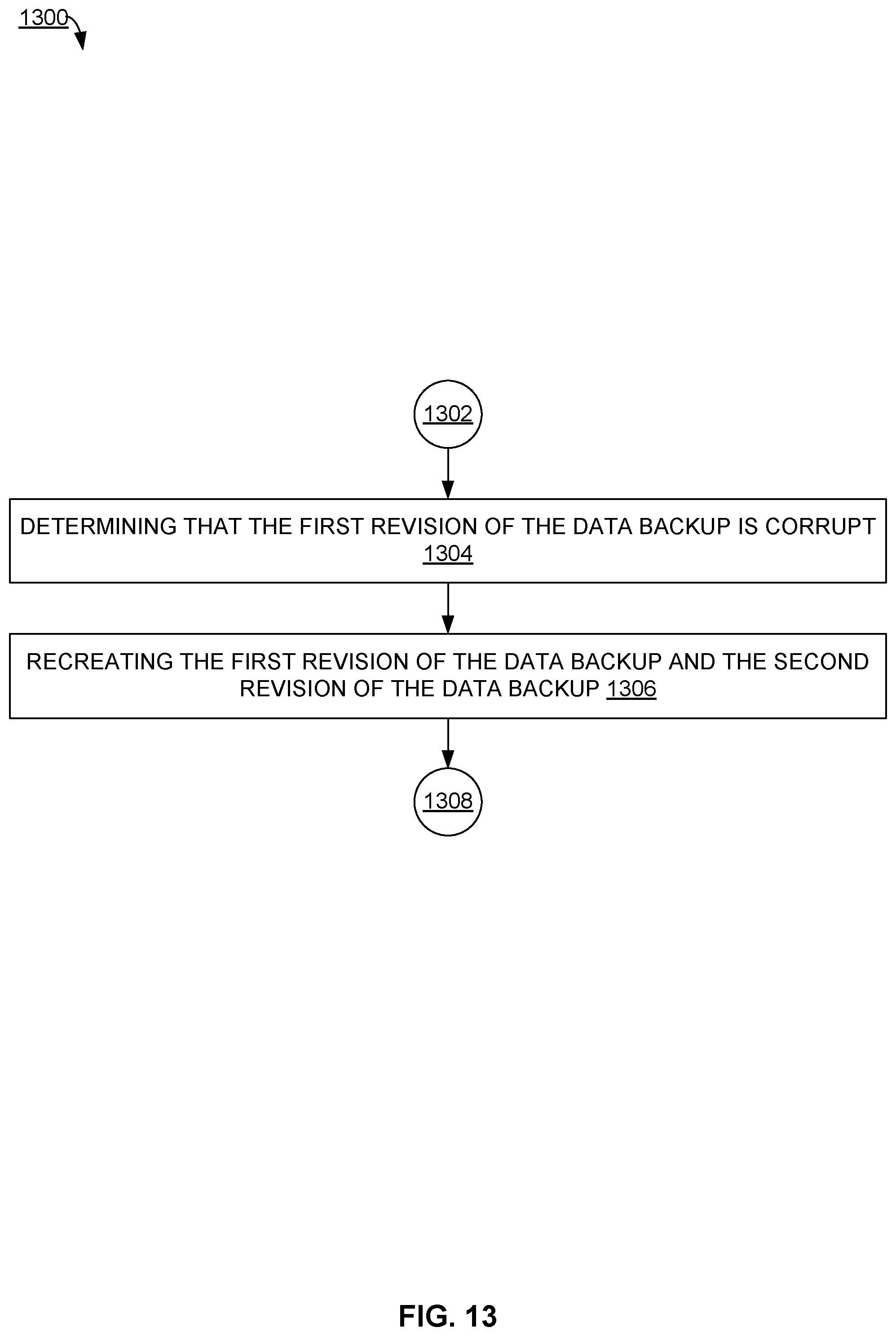 Patent US12306723 Figure 13 – Maintaining data integrity for backed up files