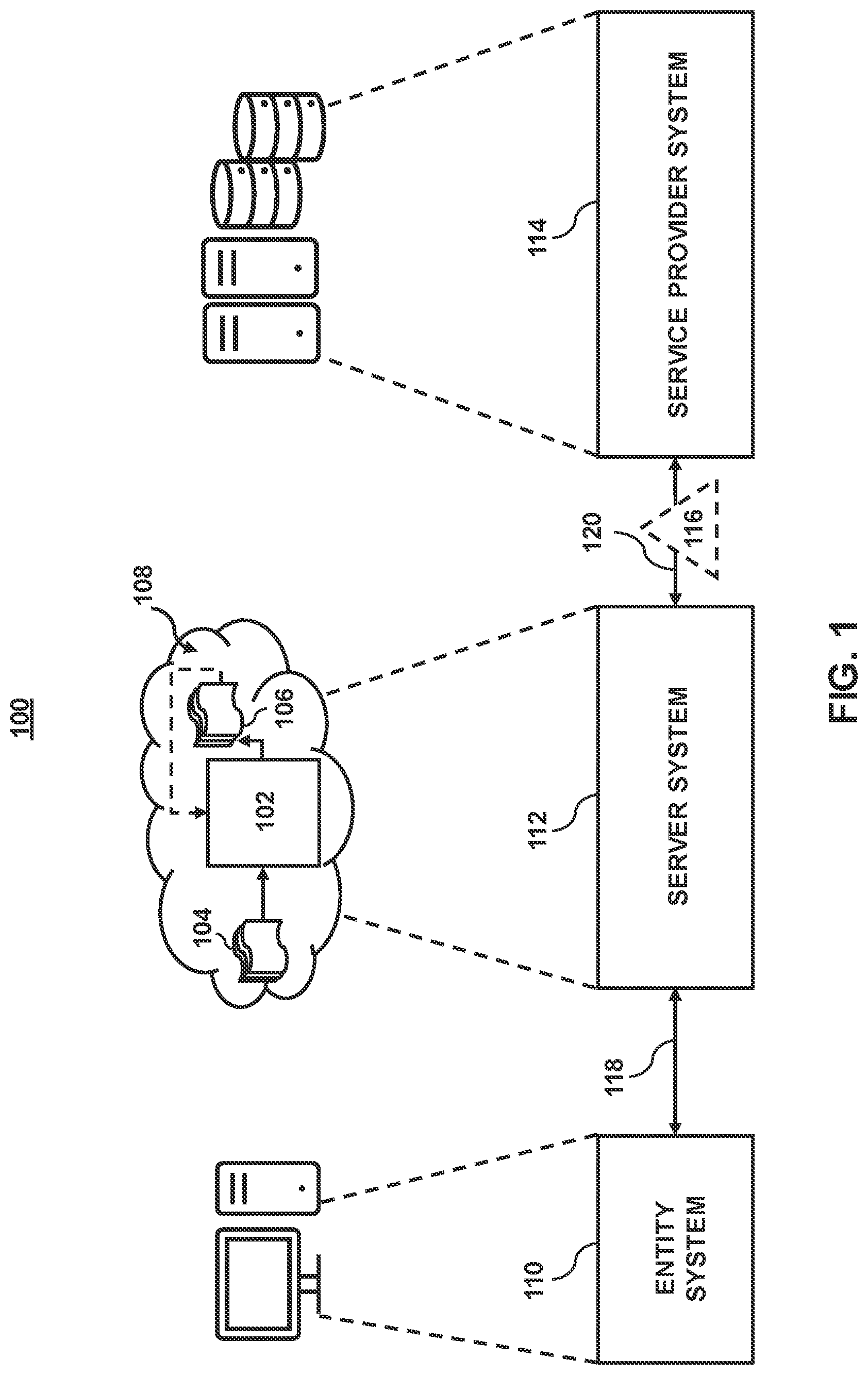Patent US12306727 Figure 1 – Systems and methods for provisioning and decoupled maintenance of cloud-based database systems