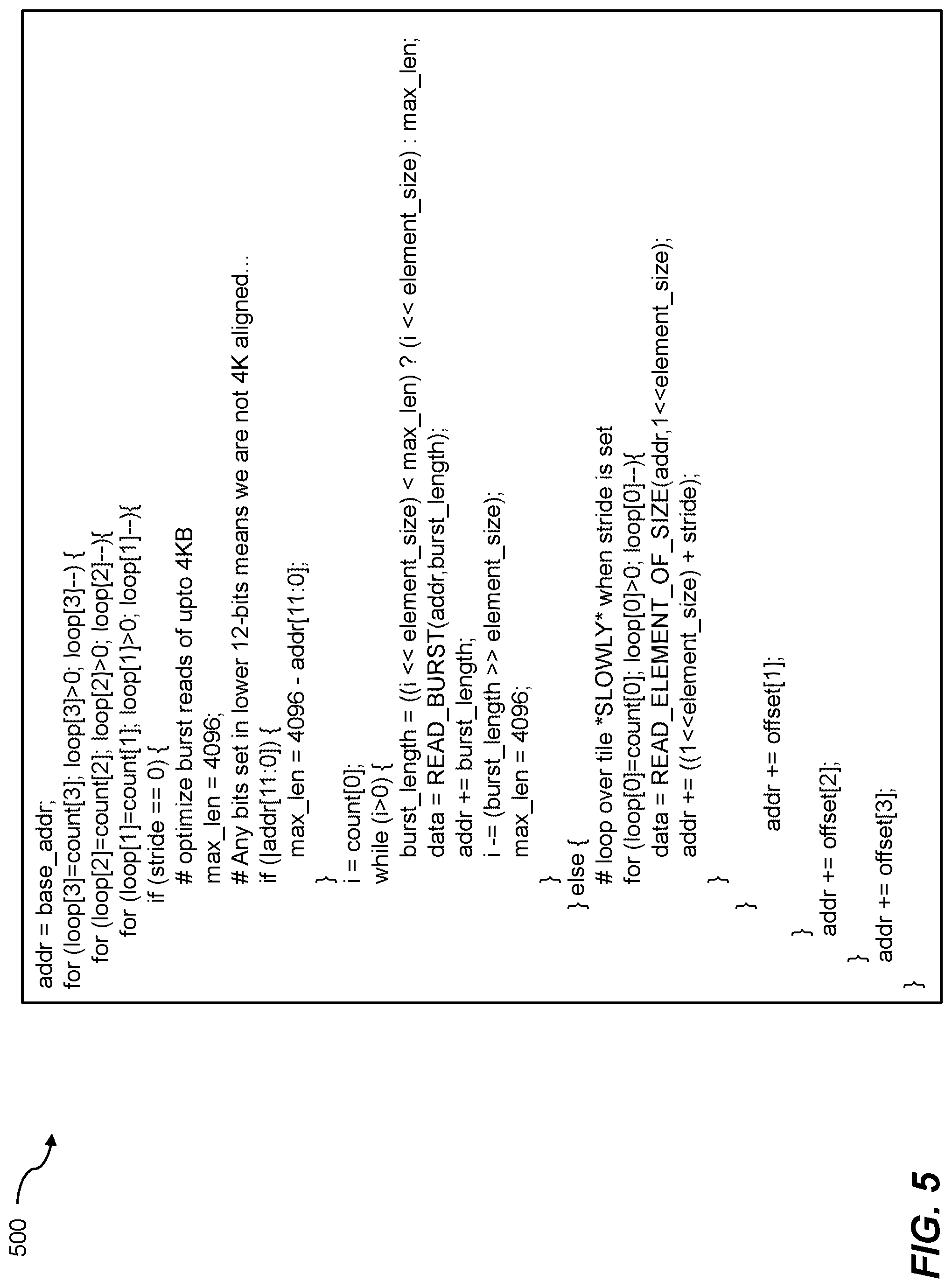 Patent US12306752 Figure 5 – Processor cluster address generation