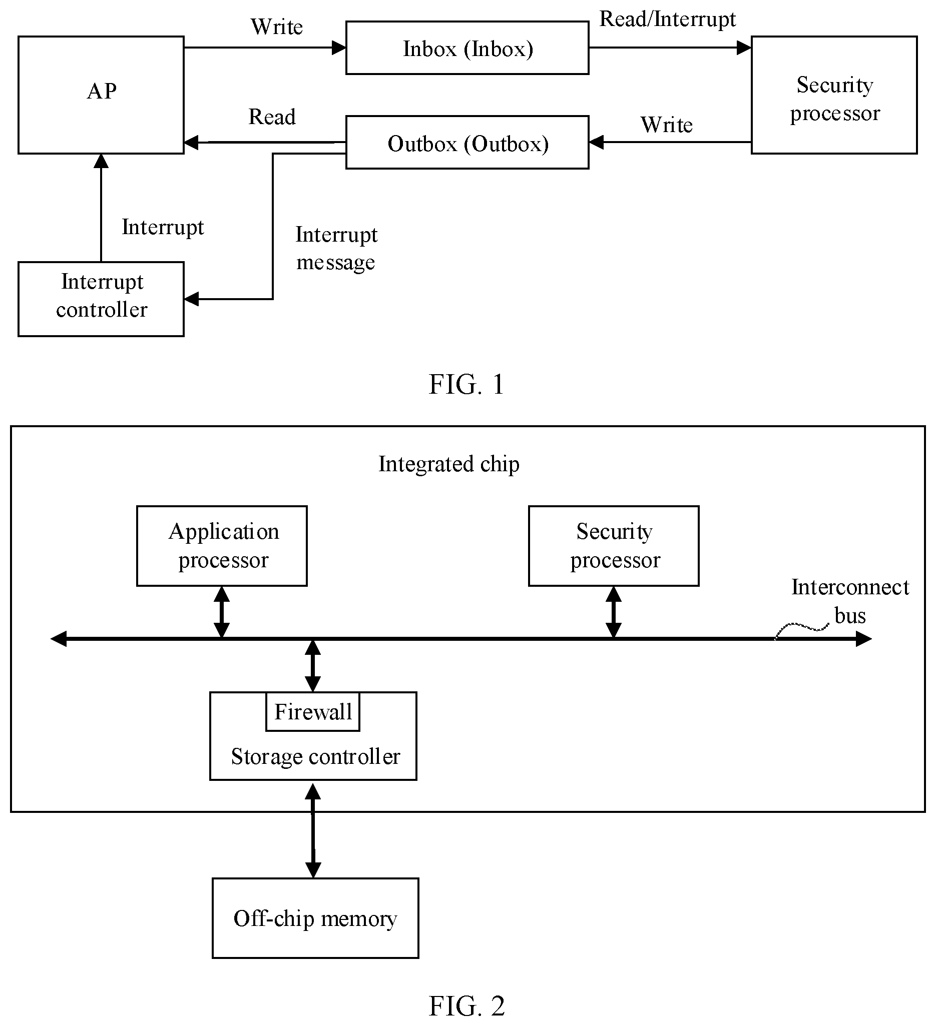 Patent US12306769 Figure 1 – Integrated chip and data processing method