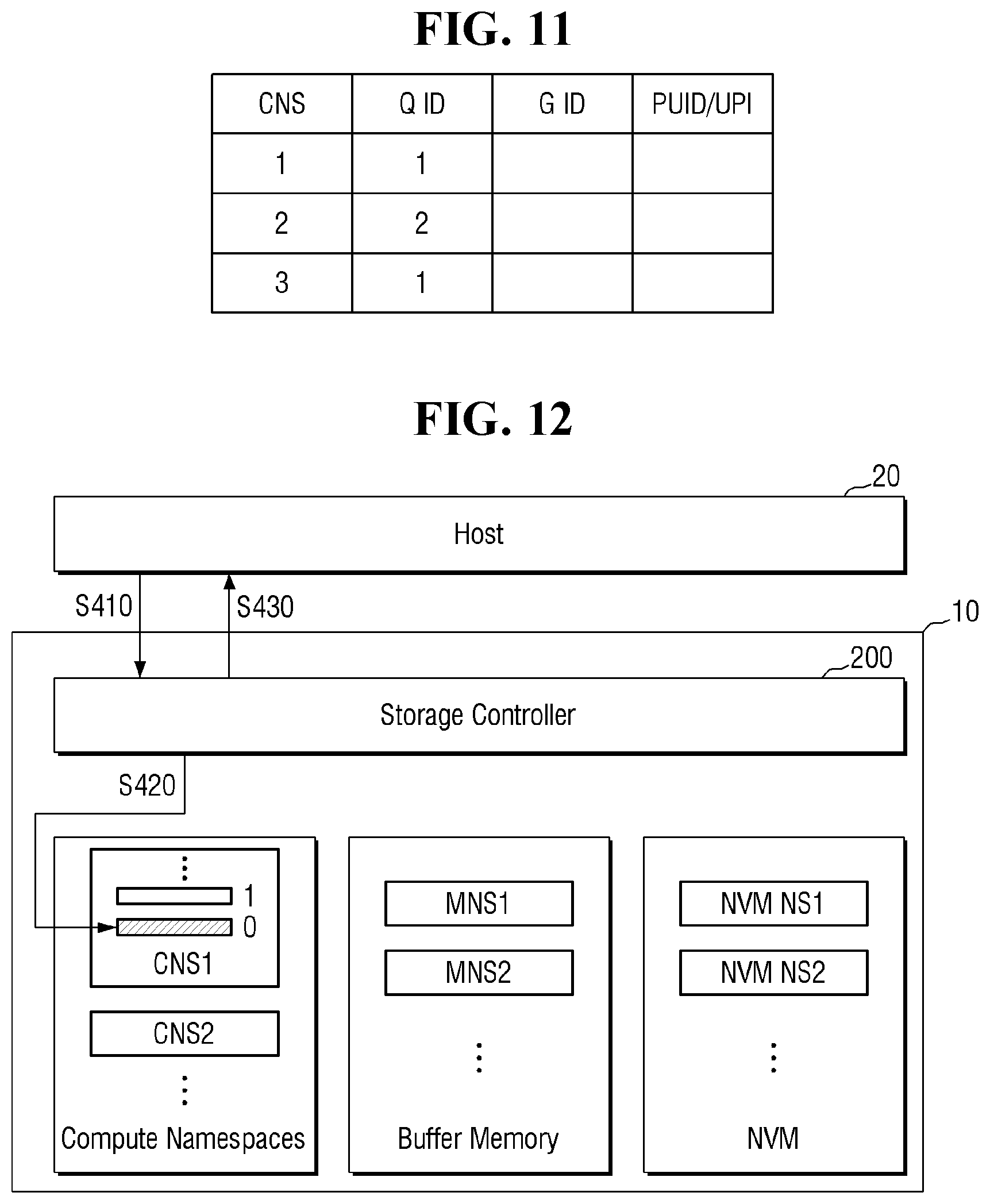 Patent US12306774 Figure 11 – Computational storage device and method of operating the same