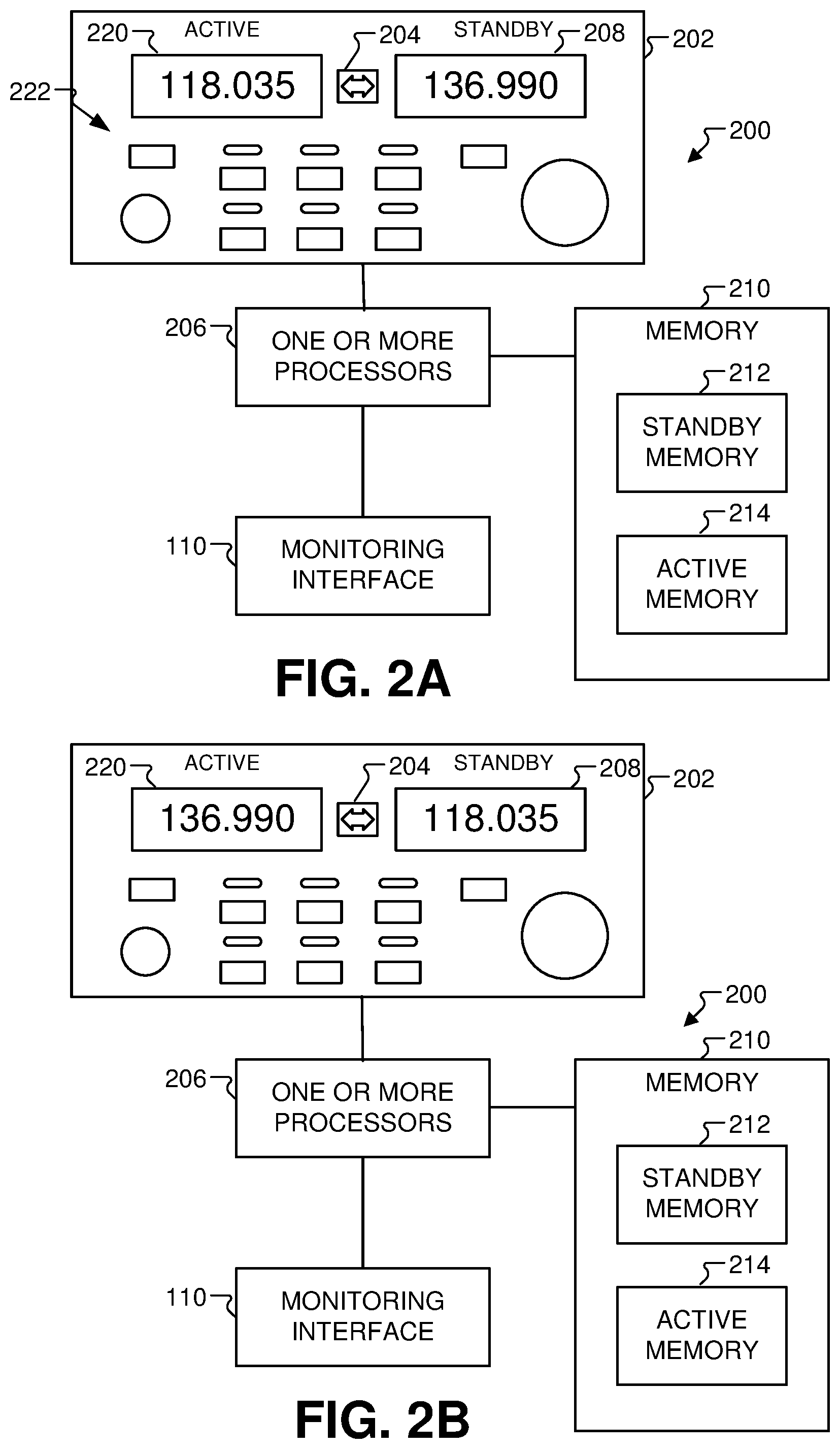 Patent US12306779 Figure 2 – Systems and methods for a smart navigation tuning panel