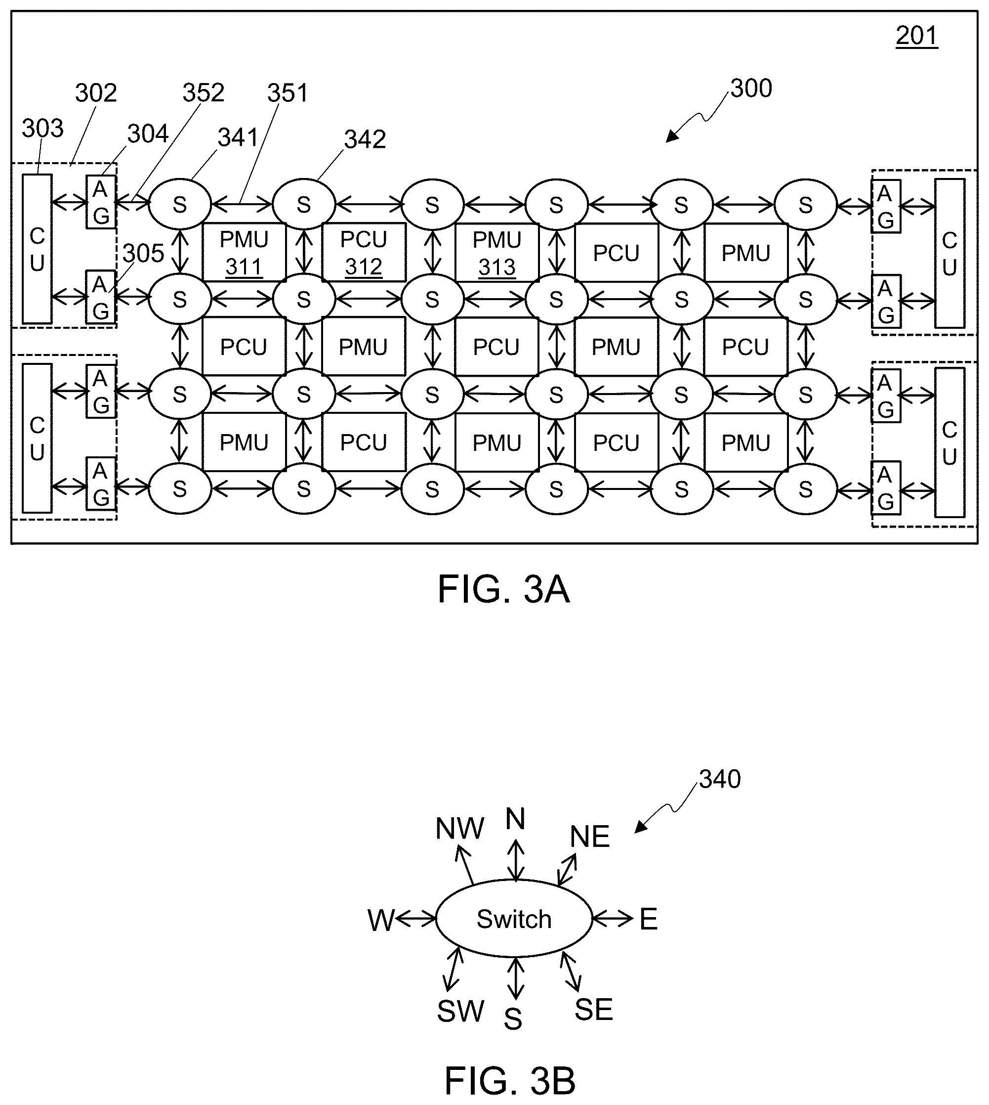 Patent US12306788 Figure 3 – Reconfigurable dataflow unit with streaming write functionality