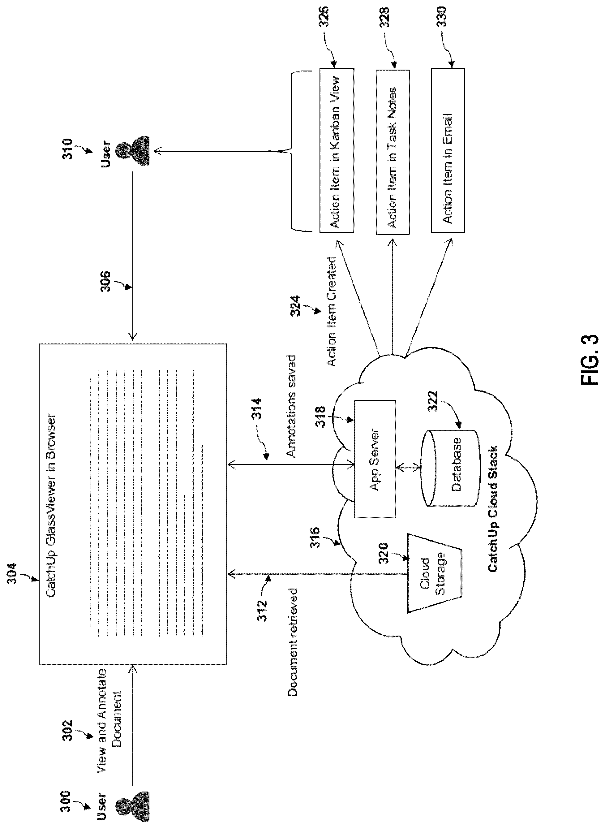 Patent US12306798 Figure 3 – Method and system for real-time collaboration, task linking, and code design and maintenance in software development