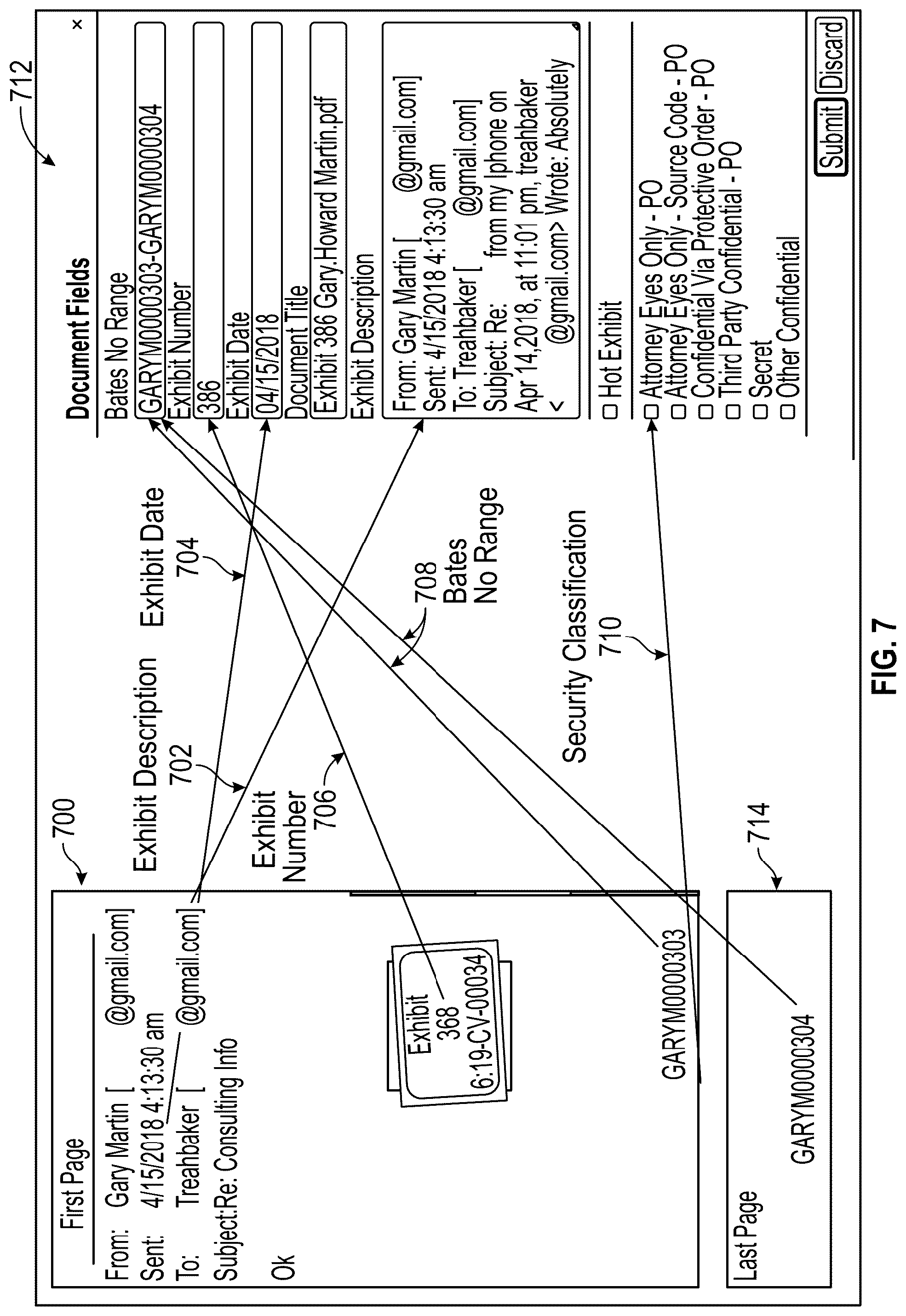 Patent US12306798 Figure 7 – Method and system for real-time collaboration, task linking, and code design and maintenance in software development