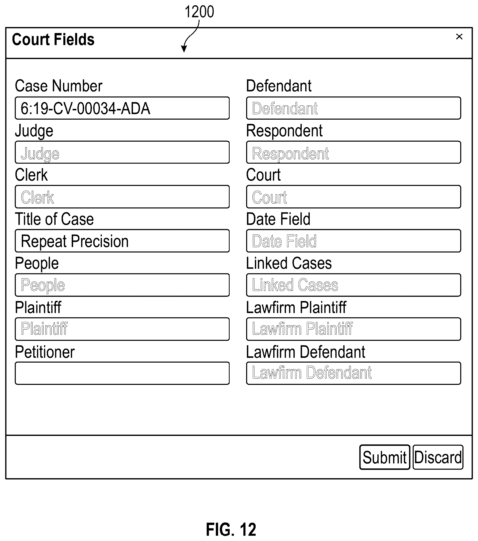 Patent US12306798 Figure 12 – Method and system for real-time collaboration, task linking, and code design and maintenance in software development