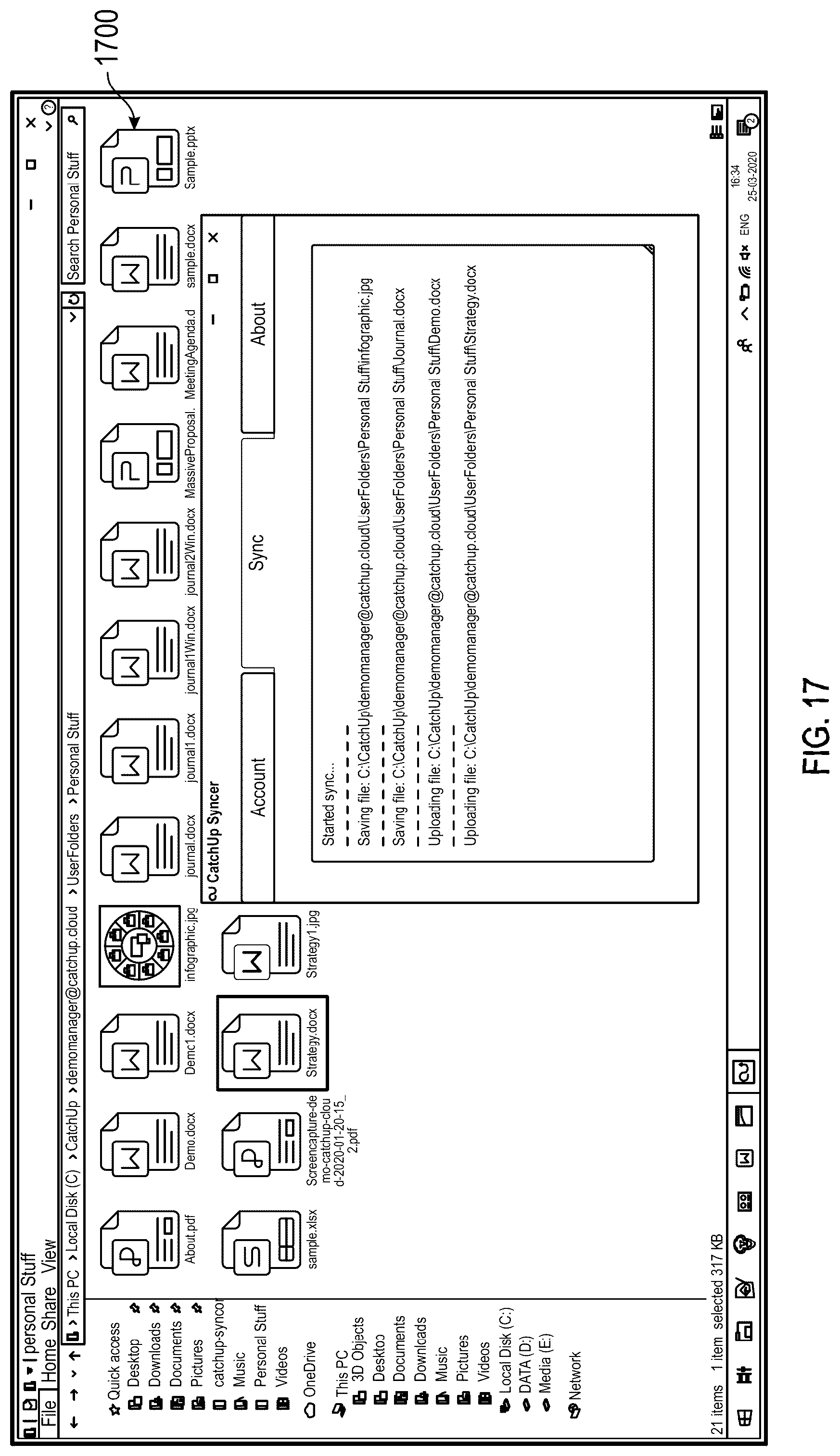 Patent US12306798 Figure 17 – Method and system for real-time collaboration, task linking, and code design and maintenance in software development