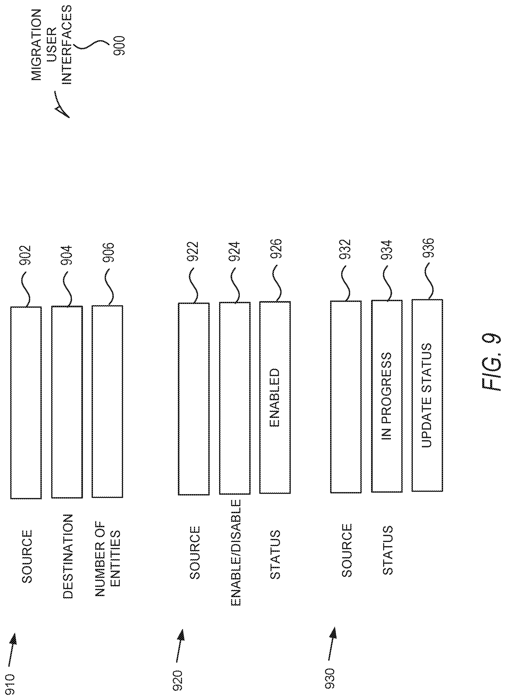 Patent US12306808 Figure 9 – Live data migration system