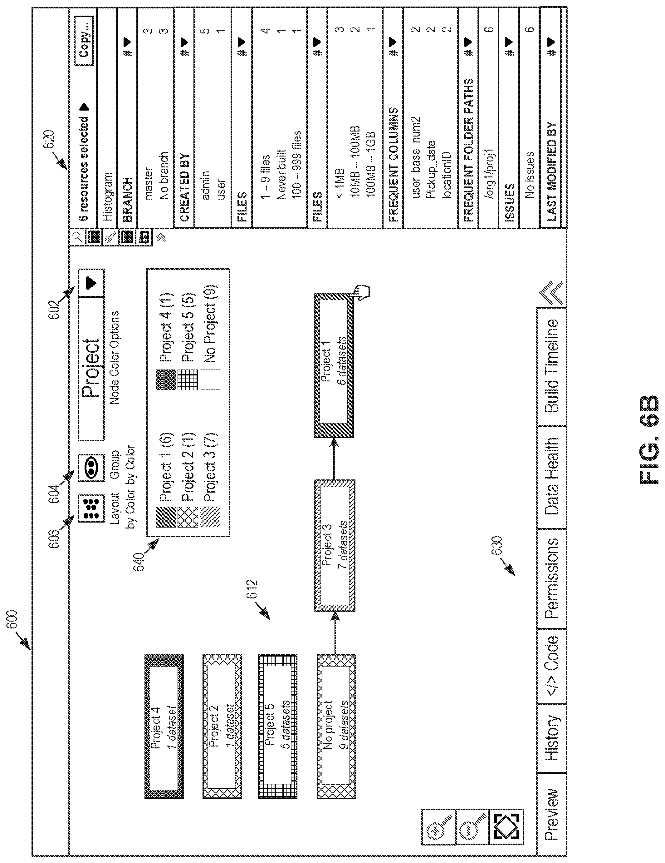 Patent US12306815 Figure 9 – Resource grouping for resource dependency system and graphical user interface