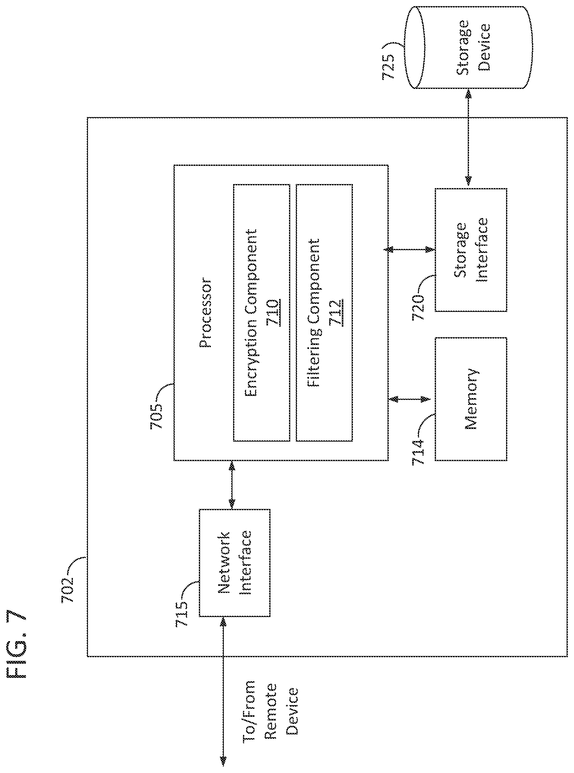 Patent US12306824 Figure 7 – Key value fault interception including surrogate responses