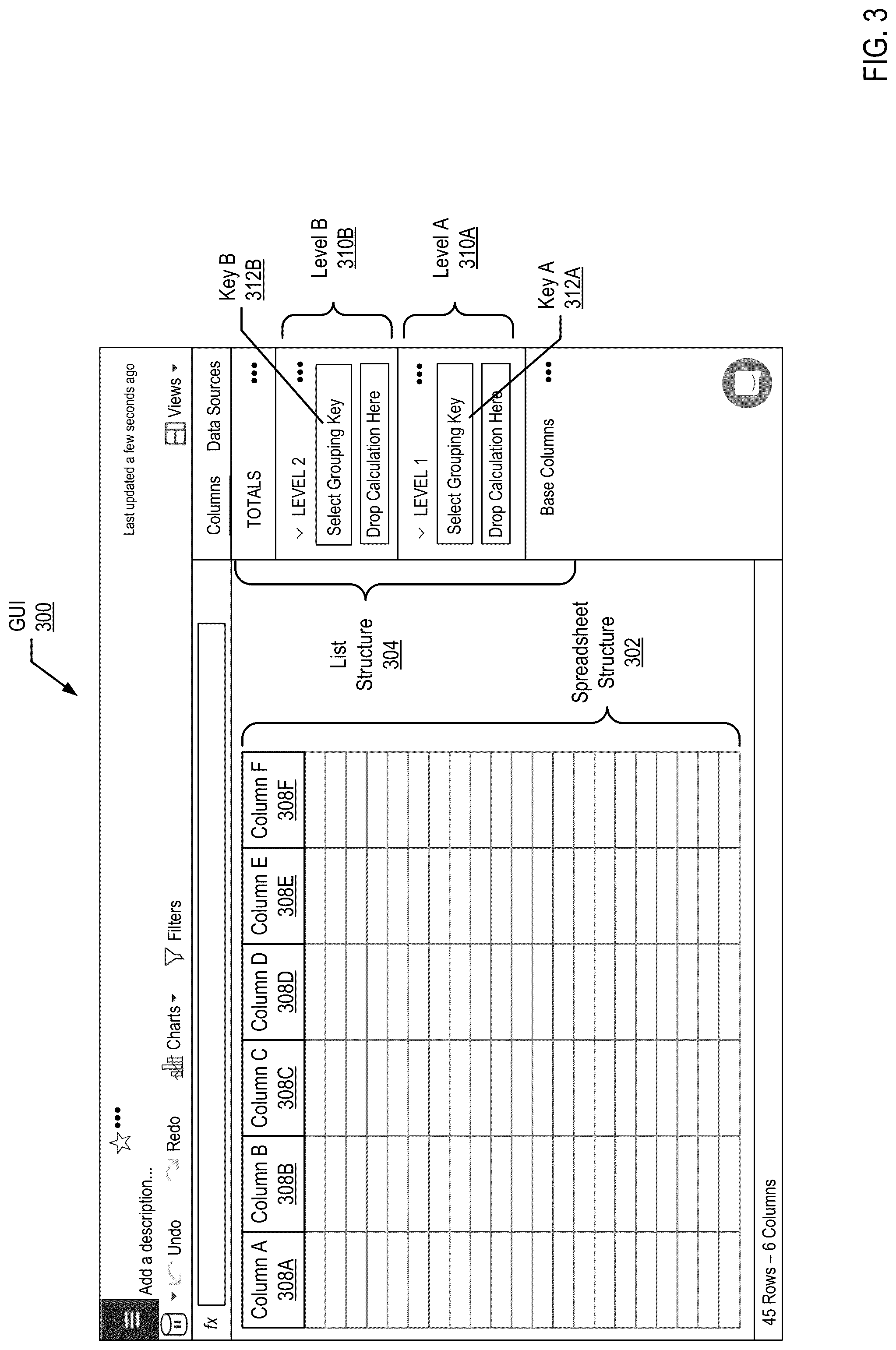 Patent US12306835 Figure 3 – Dashboard loading from a cloud-based data warehouse cache