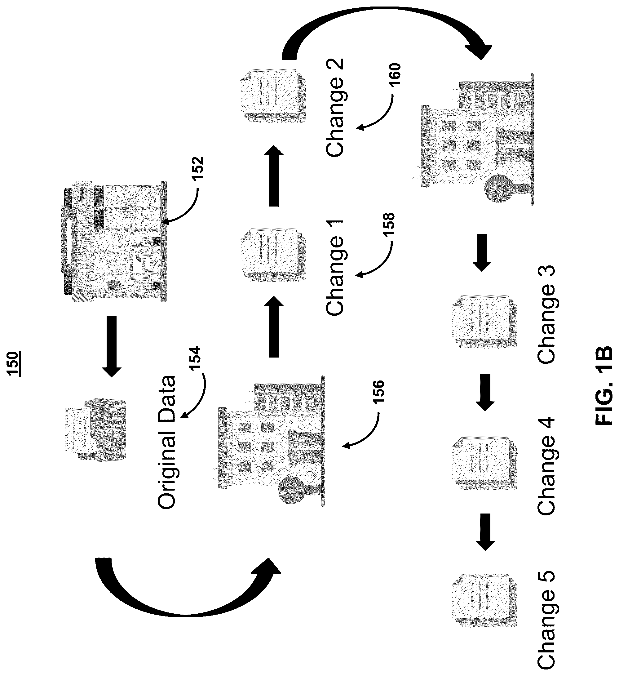 Patent US12306836 Figure 2 – Systems and methods for executing operations across sensitive data in data change repositories for shared data resources