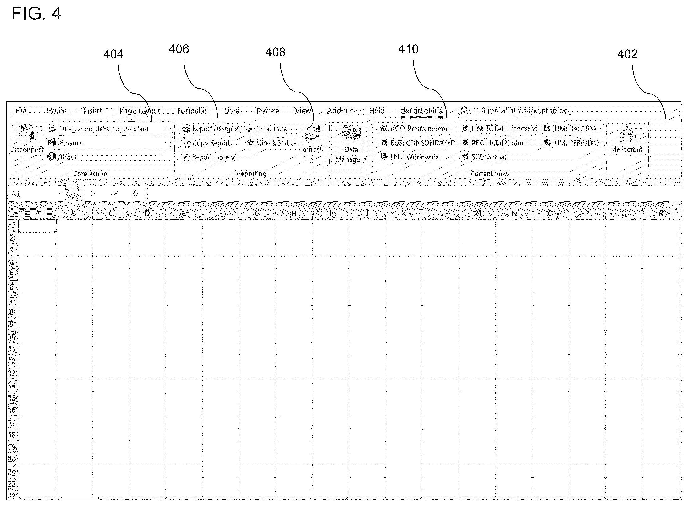 Patent US12306854 Figure 5 – Systems, methods, and devices for generation of analytical data reports using dynamically generated queries of a structured tabular cube