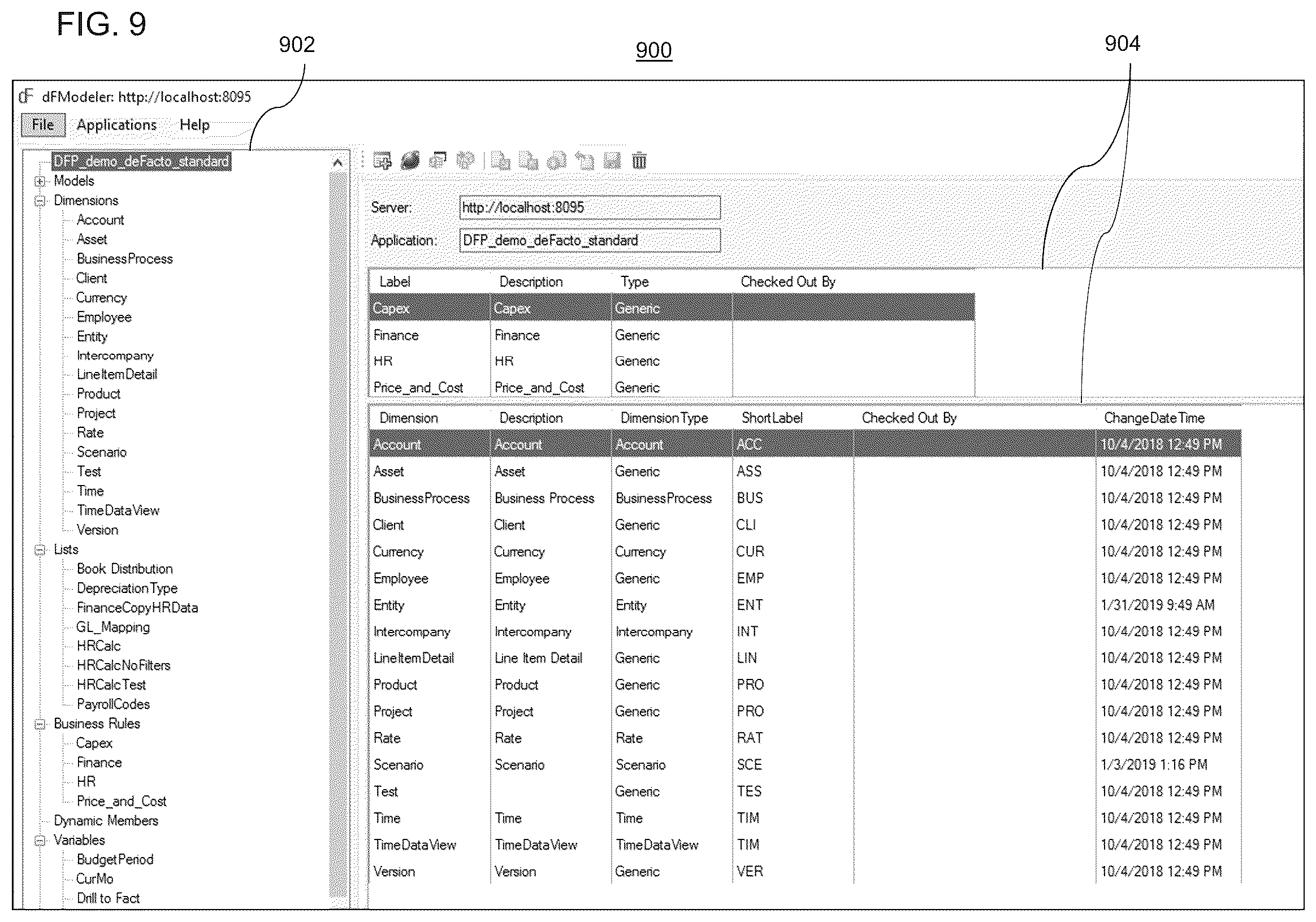 Patent US12306854 Figure 10 – Systems, methods, and devices for generation of analytical data reports using dynamically generated queries of a structured tabular cube