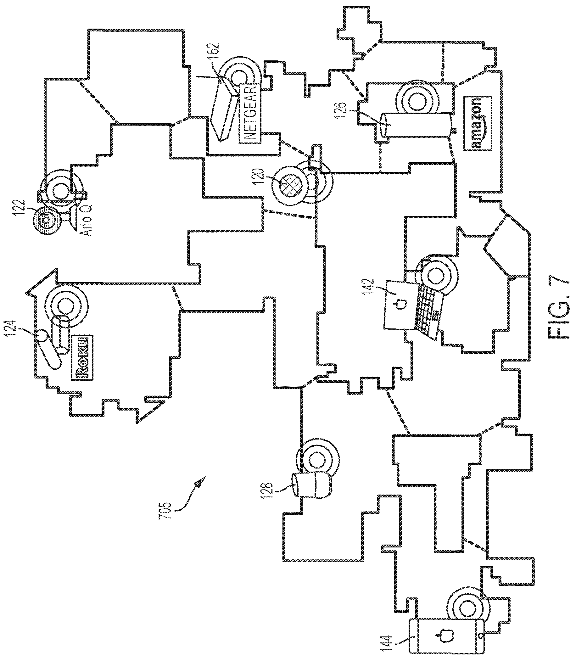 Patent US12306856 Figure 8 – Methods, systems, and devices for mapping wireless communication signals for mobile robot guidance