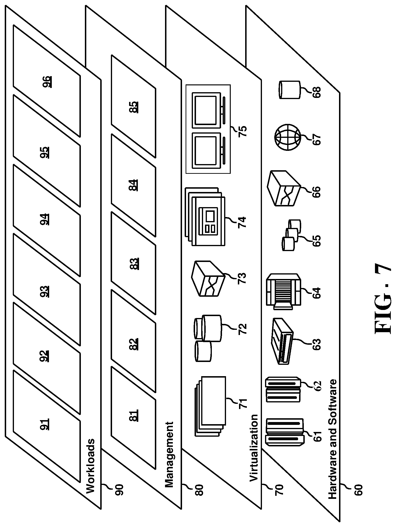 Patent US12306874 Figure 7 – Reasoning based natural language interpretation
