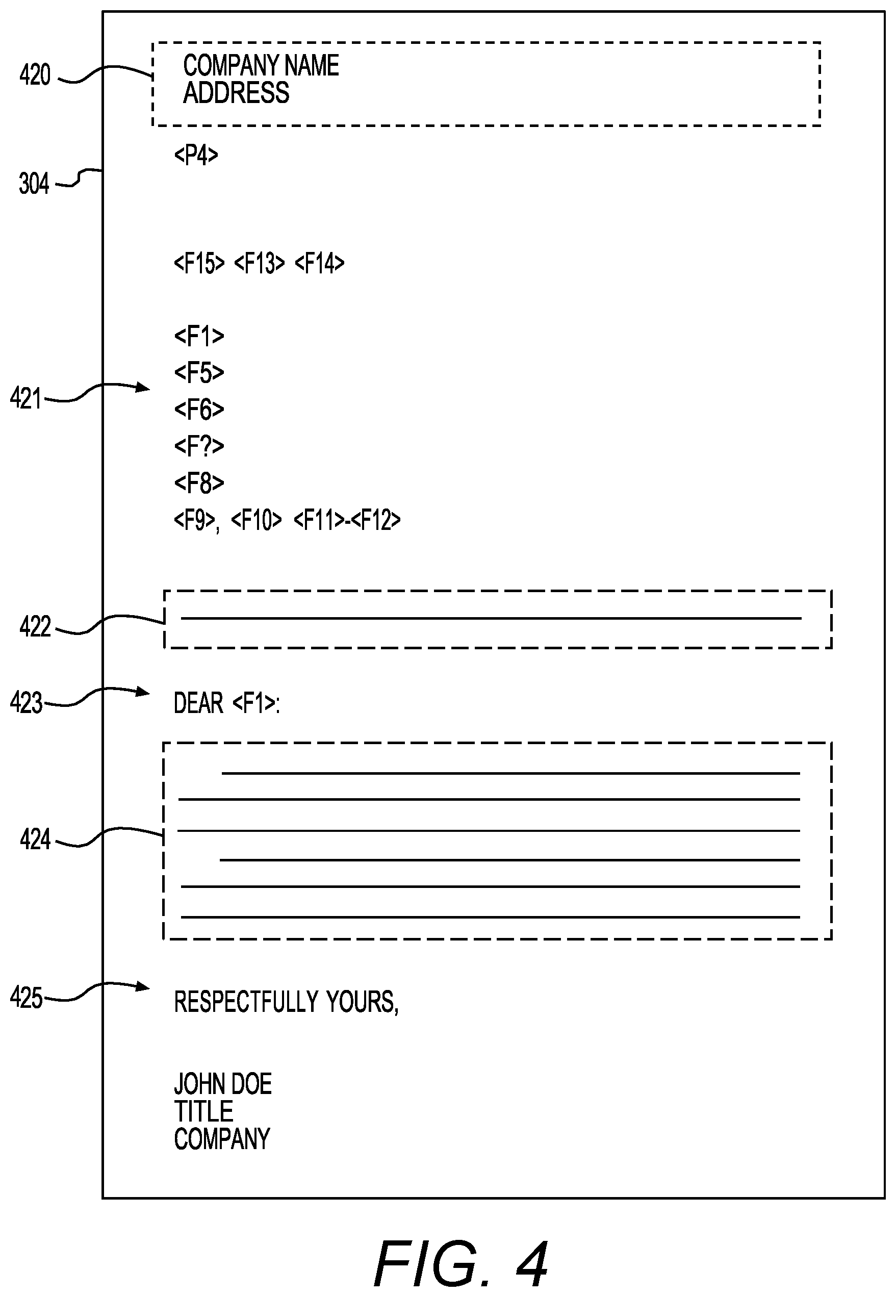 Patent US12306883 Figure 4 – Methods and systems for template generation
