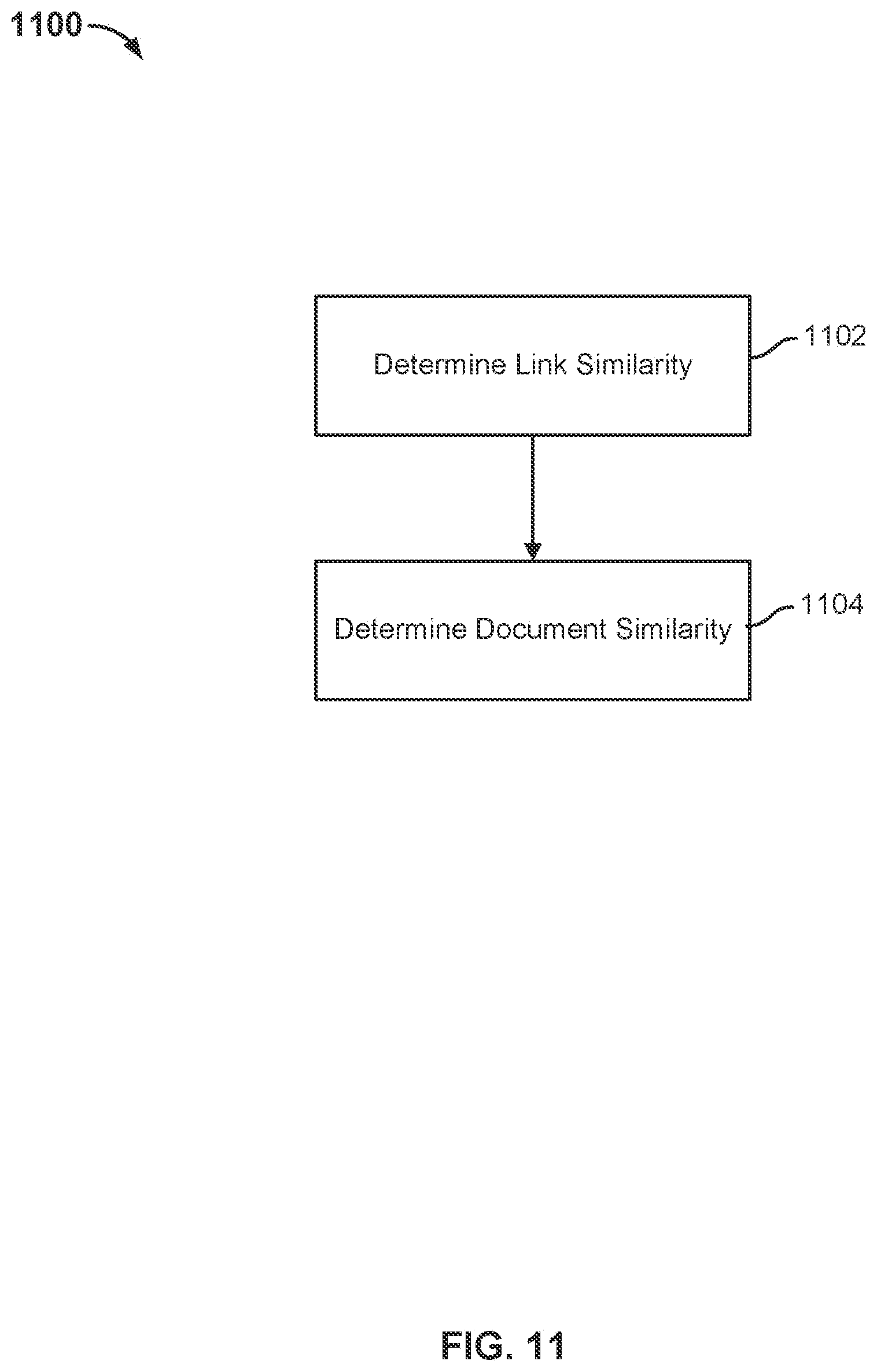 Patent US12306888 Figure 12 – Enhanced search to generate a feed based on a user's interests