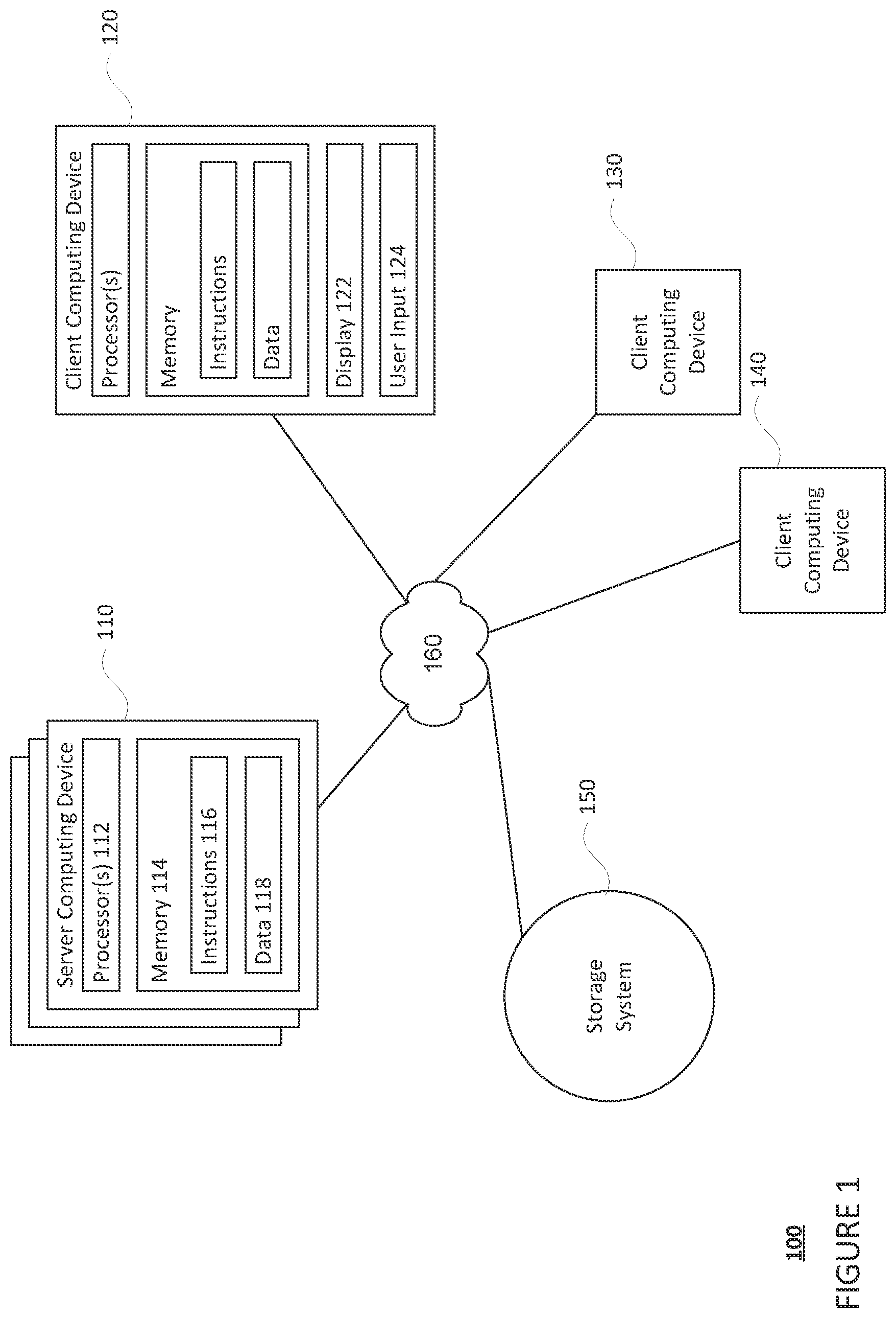 Patent US12306891 Figure 1 – Integration of web and media snippets into map applications