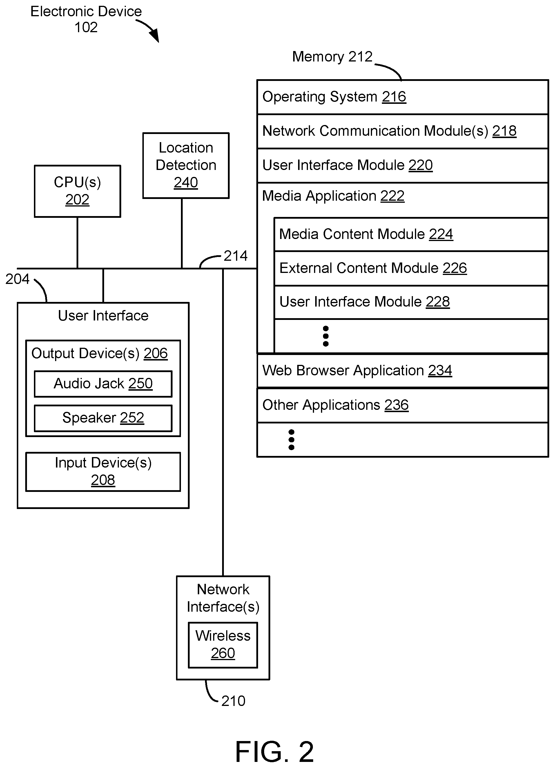 Patent US12306894 Figure 2 – Systems and methods for bidirectional communication within a website displayed within a mobile application