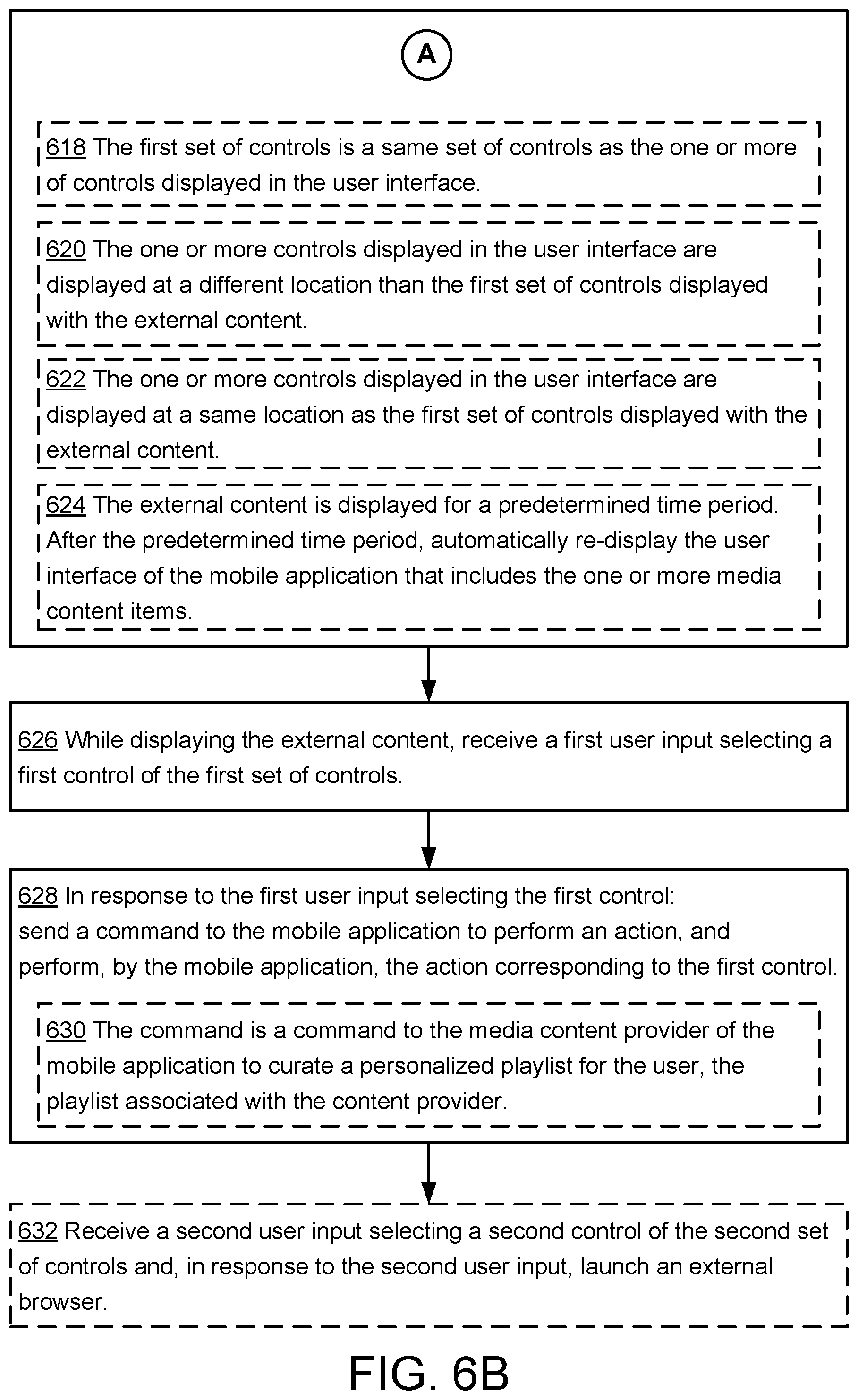 Patent US12306894 Figure 8 – Systems and methods for bidirectional communication within a website displayed within a mobile application