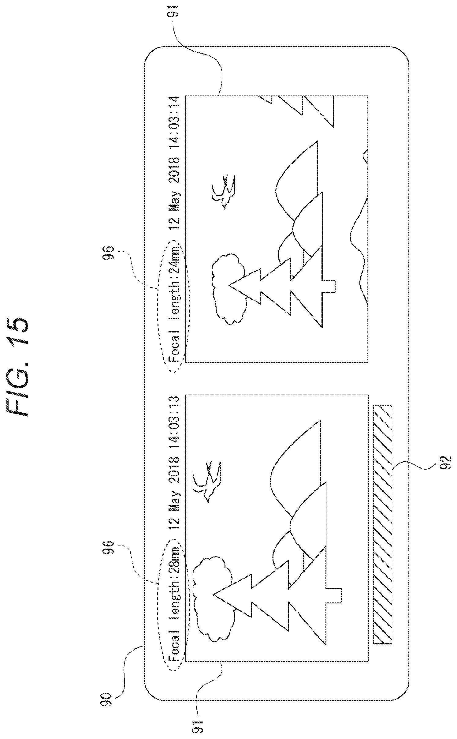 Patent US12306912 Figure 13 – Image processing apparatus and method with metadata selection relating to authenticity verification